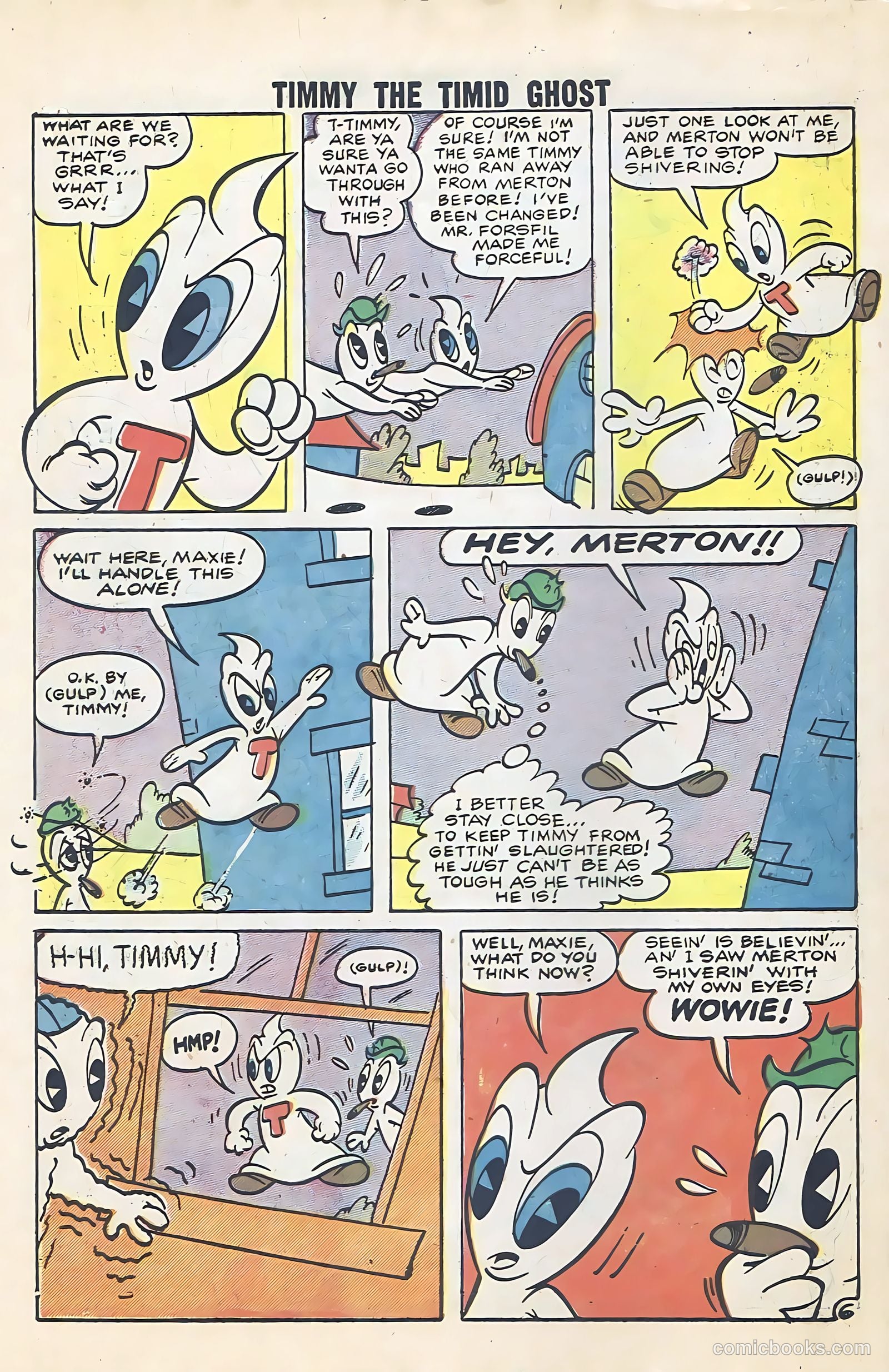 Timmy the Timid Ghost #11 (1958) — page 64 of 68