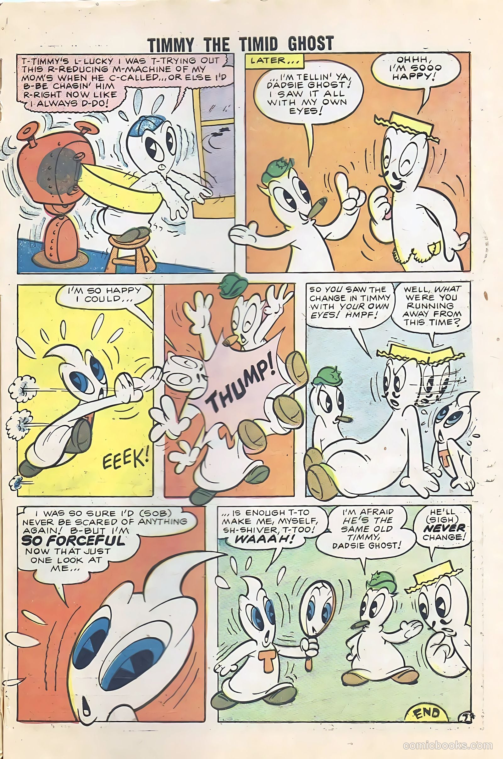 Timmy the Timid Ghost #11 (1958) — page 65 of 68