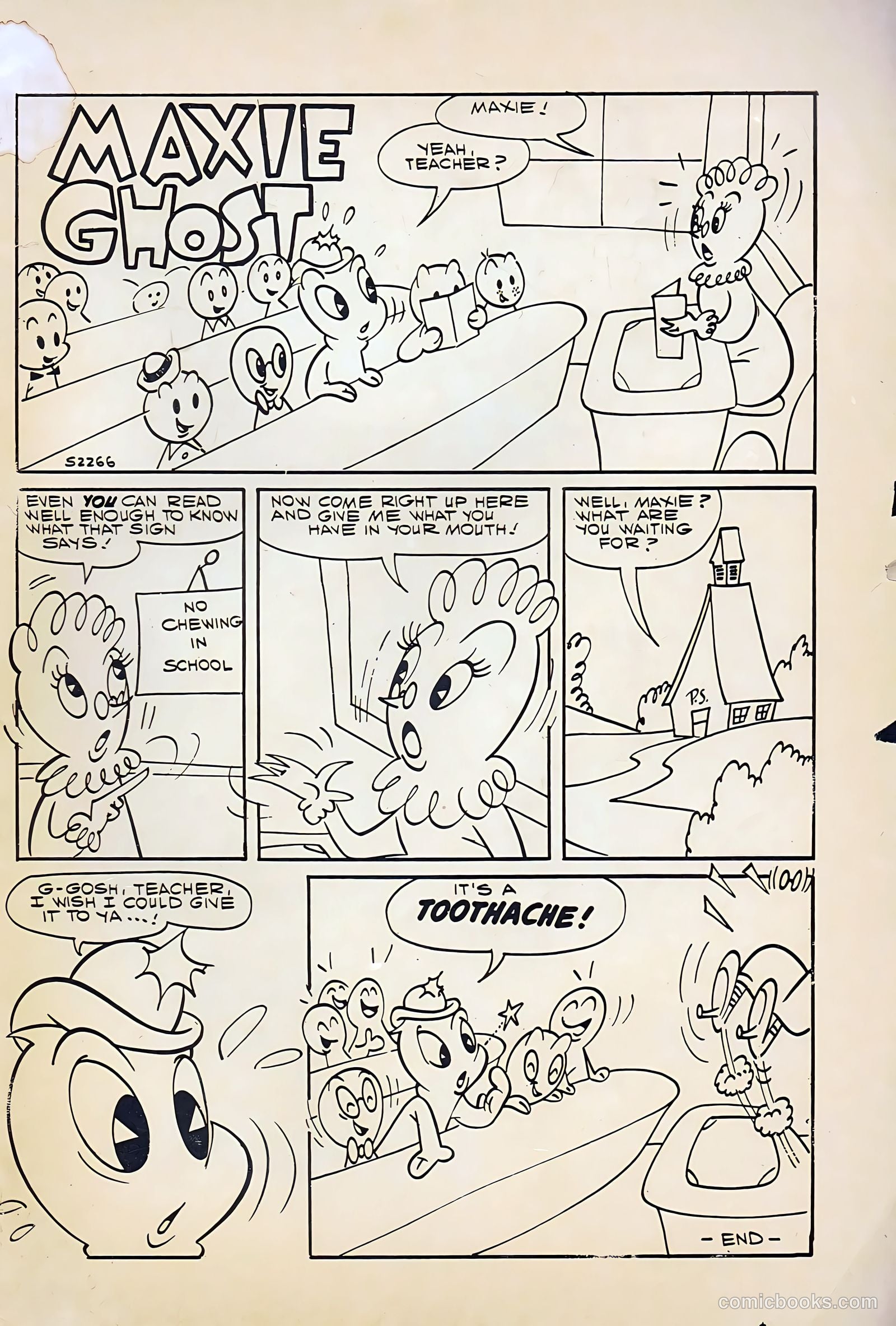 Timmy the Timid Ghost #11 (1958) — page 67 of 68