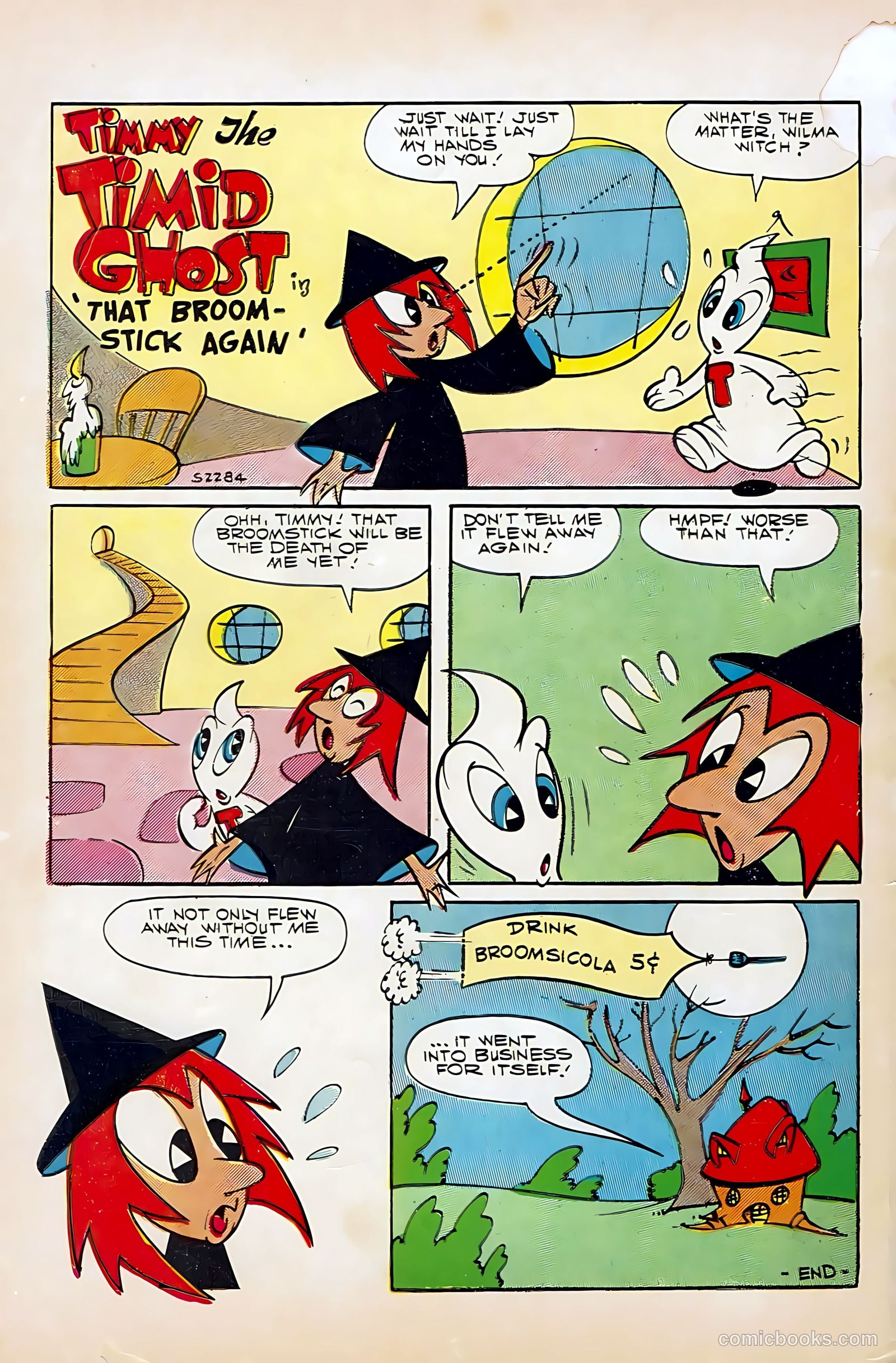 Timmy the Timid Ghost #11 (1958) — page 68 of 68