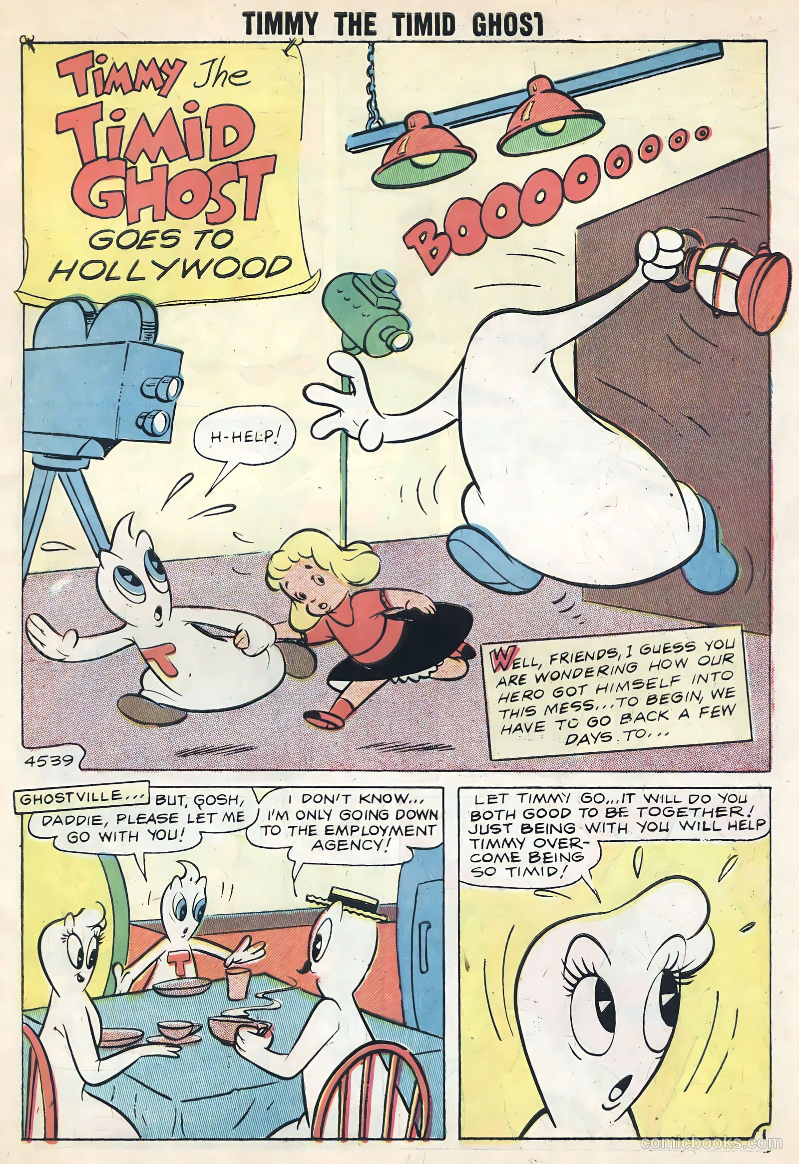 Timmy the Timid Ghost #13 (1959) — page 3 of 36