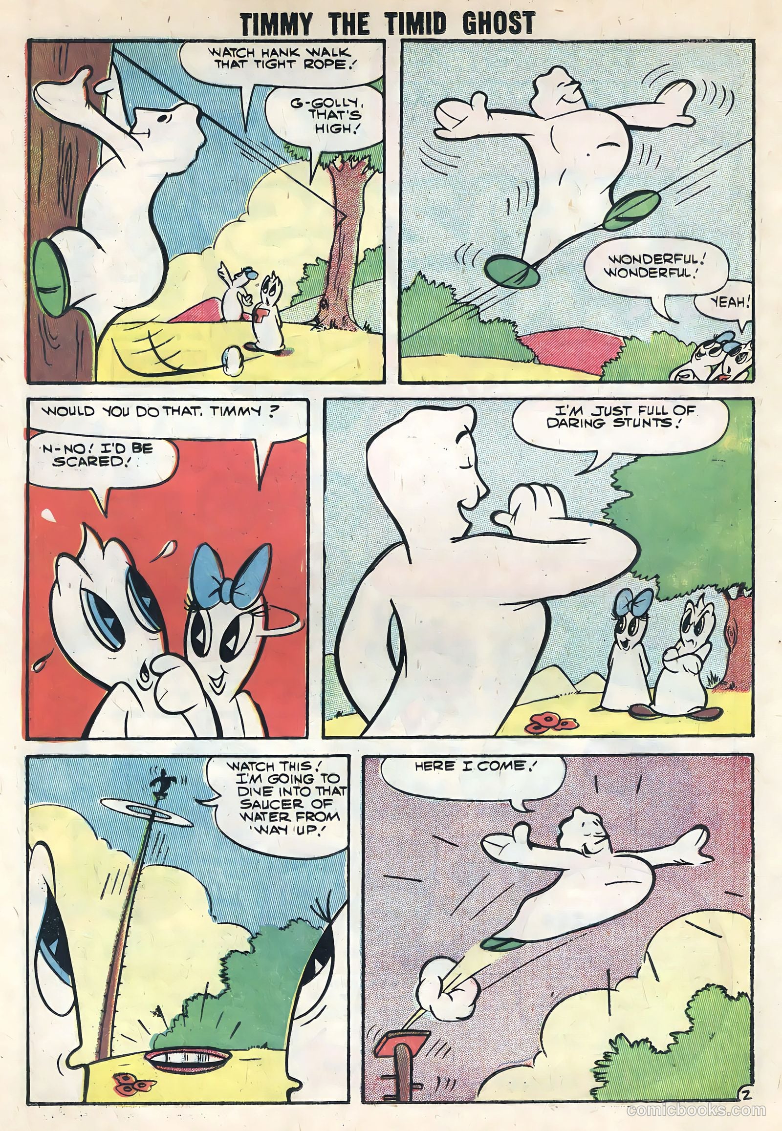 Timmy the Timid Ghost #13 (1959) — page 16 of 36