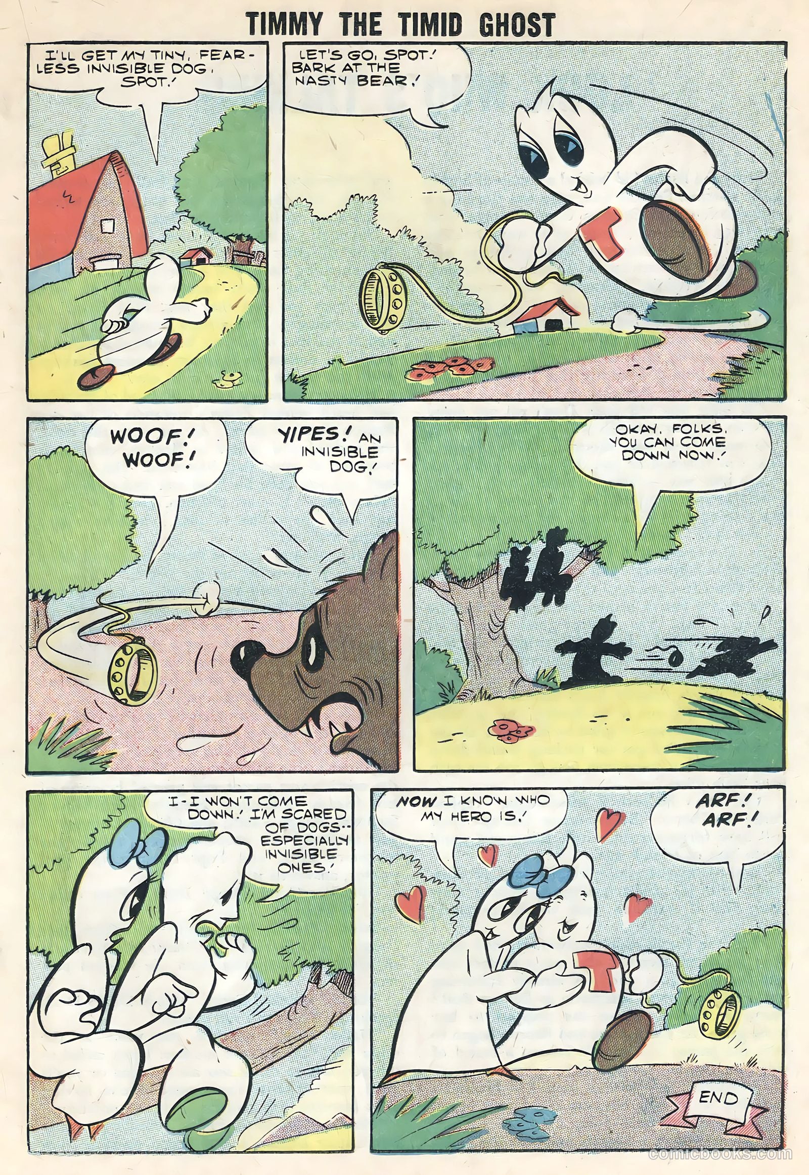 Timmy the Timid Ghost #13 (1959) — page 19 of 36