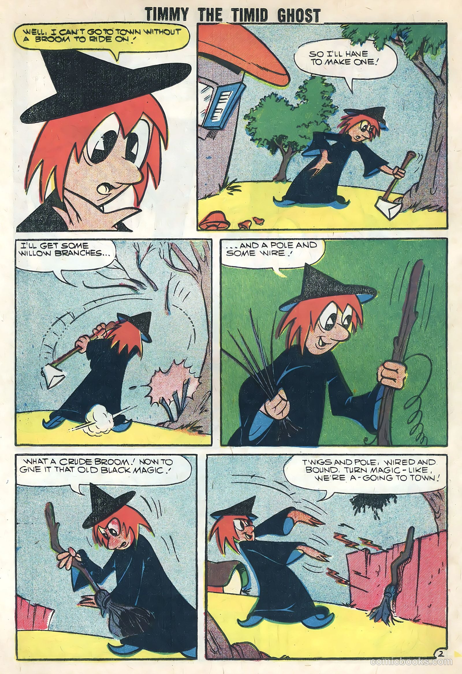 Timmy the Timid Ghost #13 (1959) — page 24 of 36