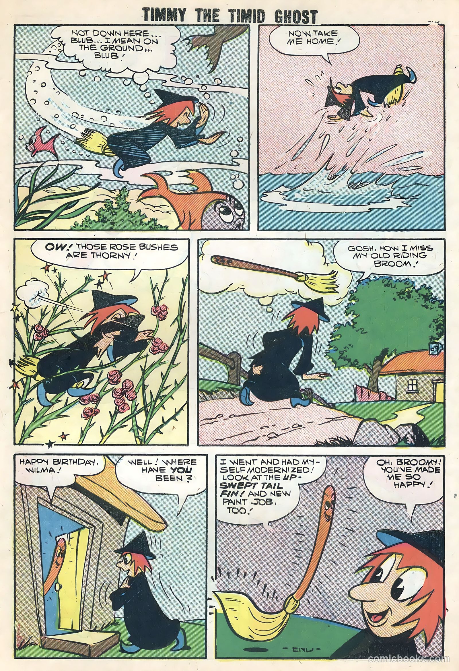 Timmy the Timid Ghost #13 (1959) — page 27 of 36
