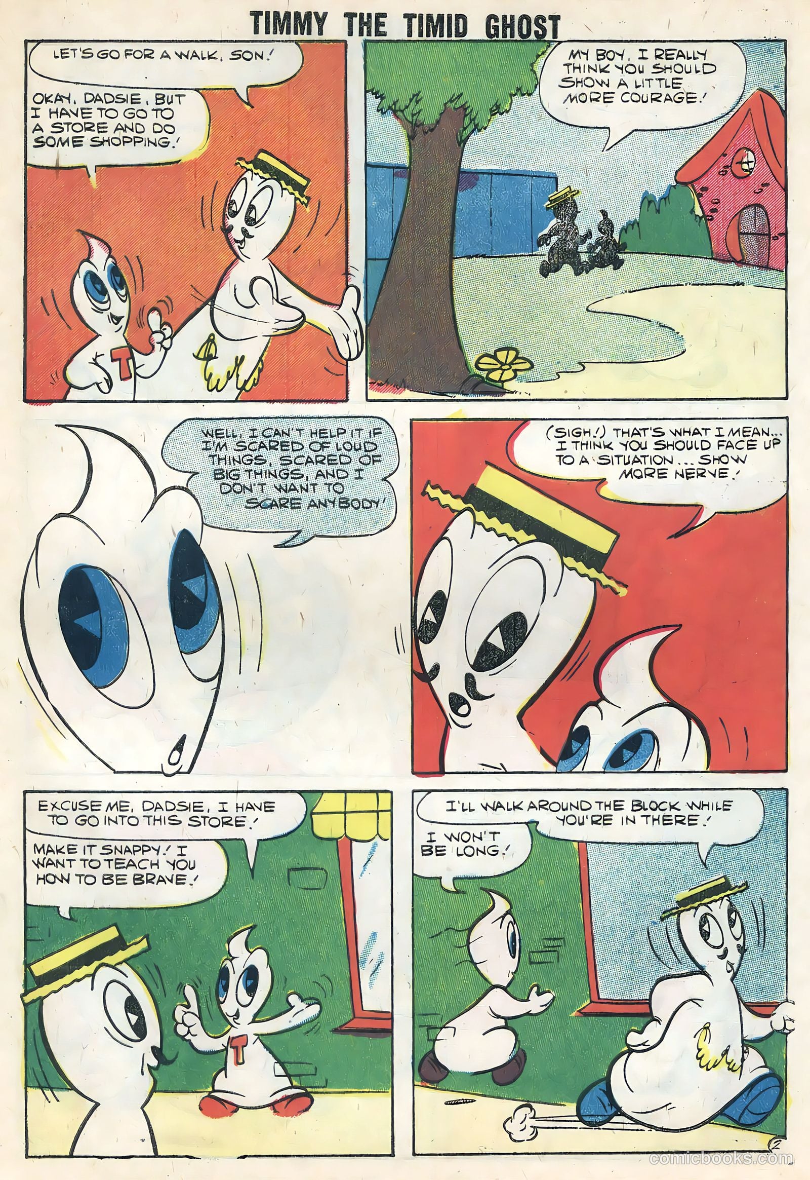 Timmy the Timid Ghost #13 (1959) — page 29 of 36