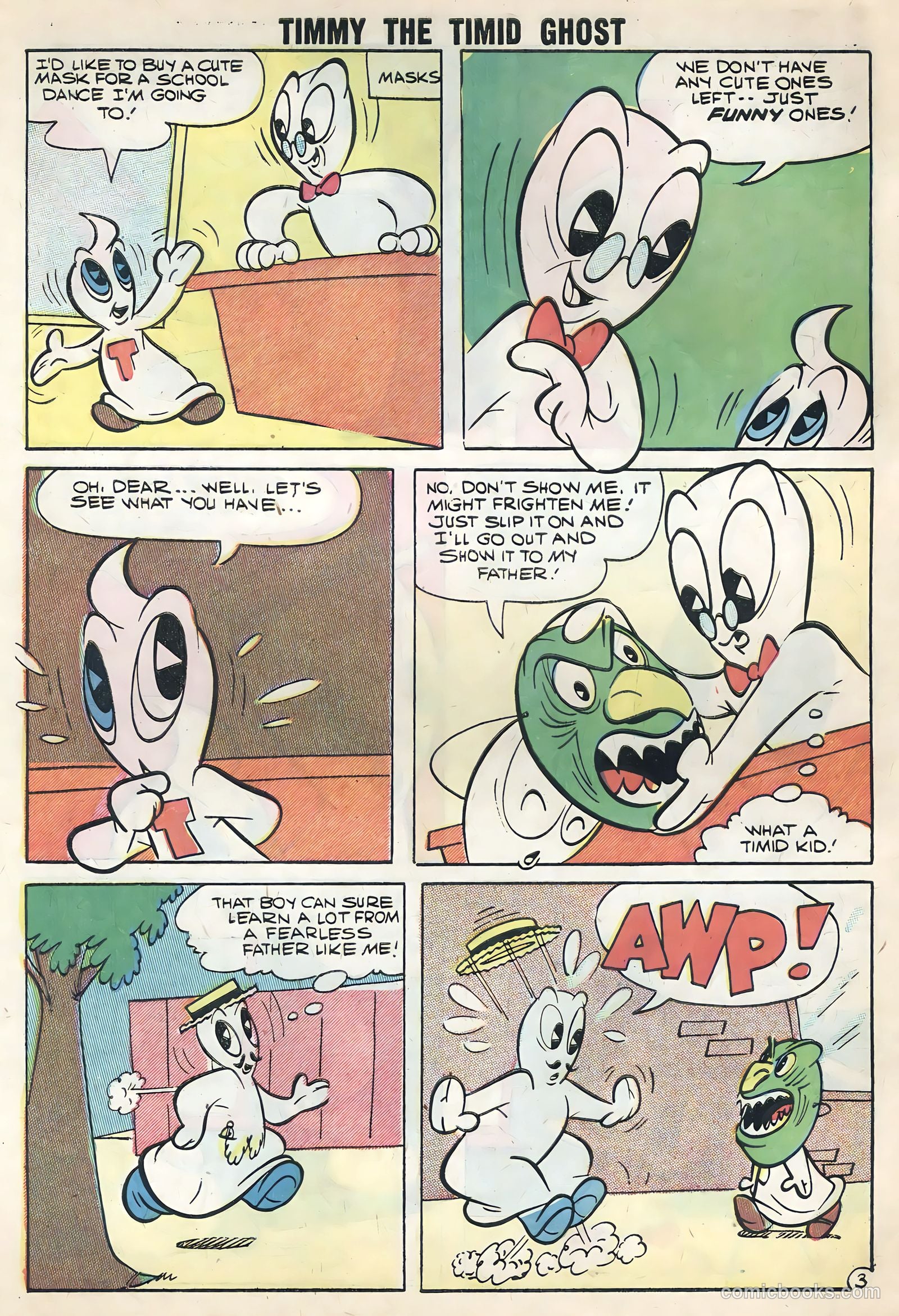 Timmy the Timid Ghost #13 (1959) — page 30 of 36