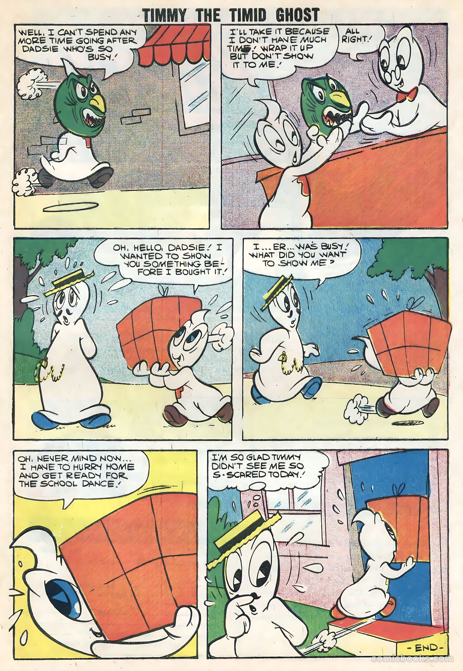 Timmy the Timid Ghost #13 (1959) — page 33 of 36