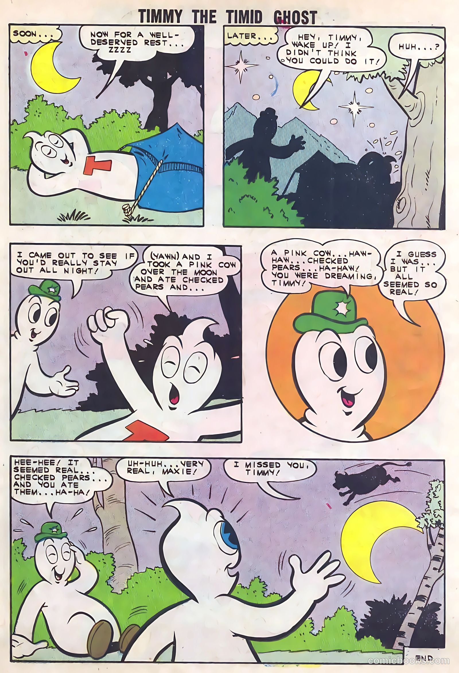 Timmy the Timid Ghost #14 (1959) — page 18 of 36