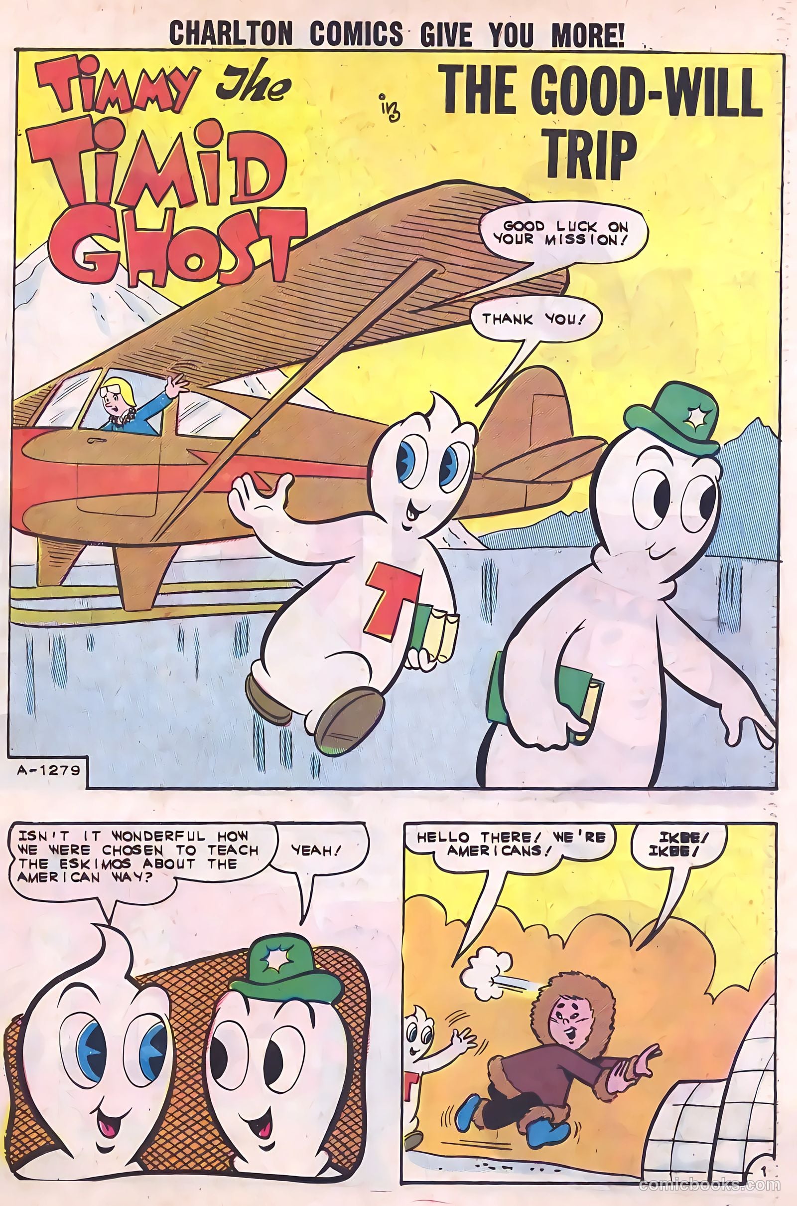Timmy the Timid Ghost #14 (1959) — page 23 of 36
