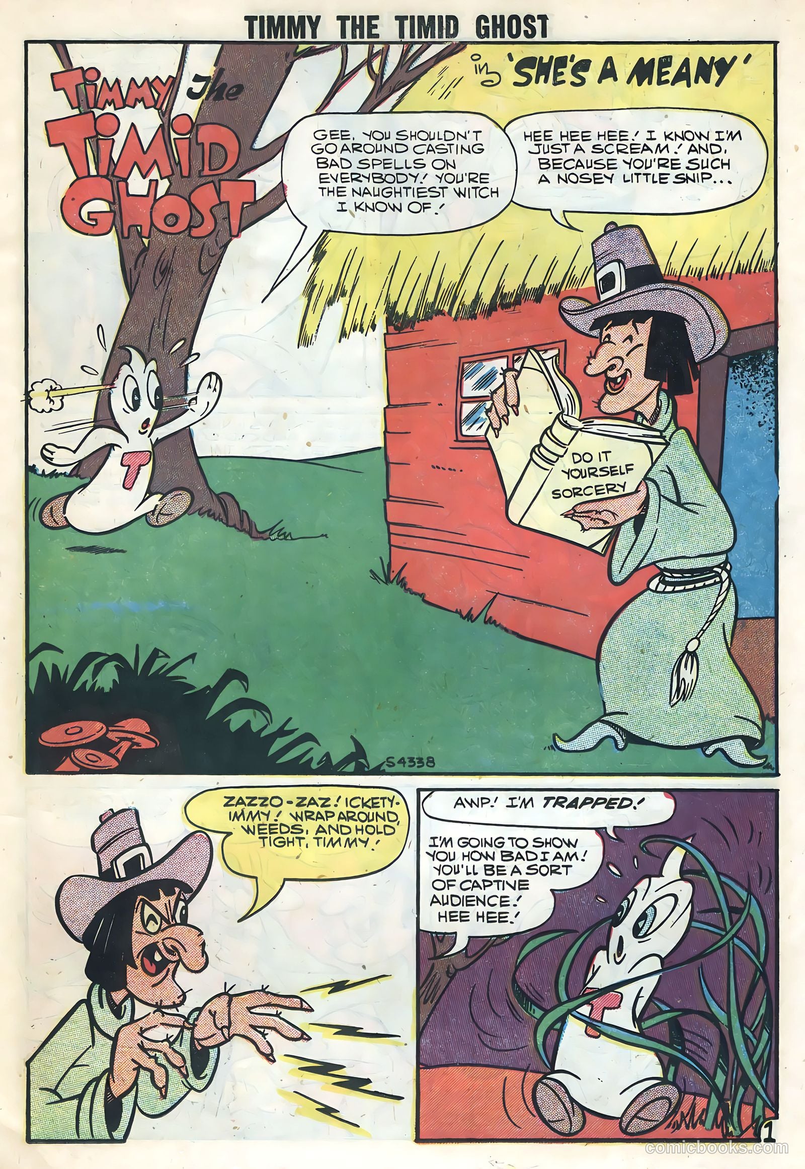 Timmy the Timid Ghost #15 (1959) — page 11 of 36