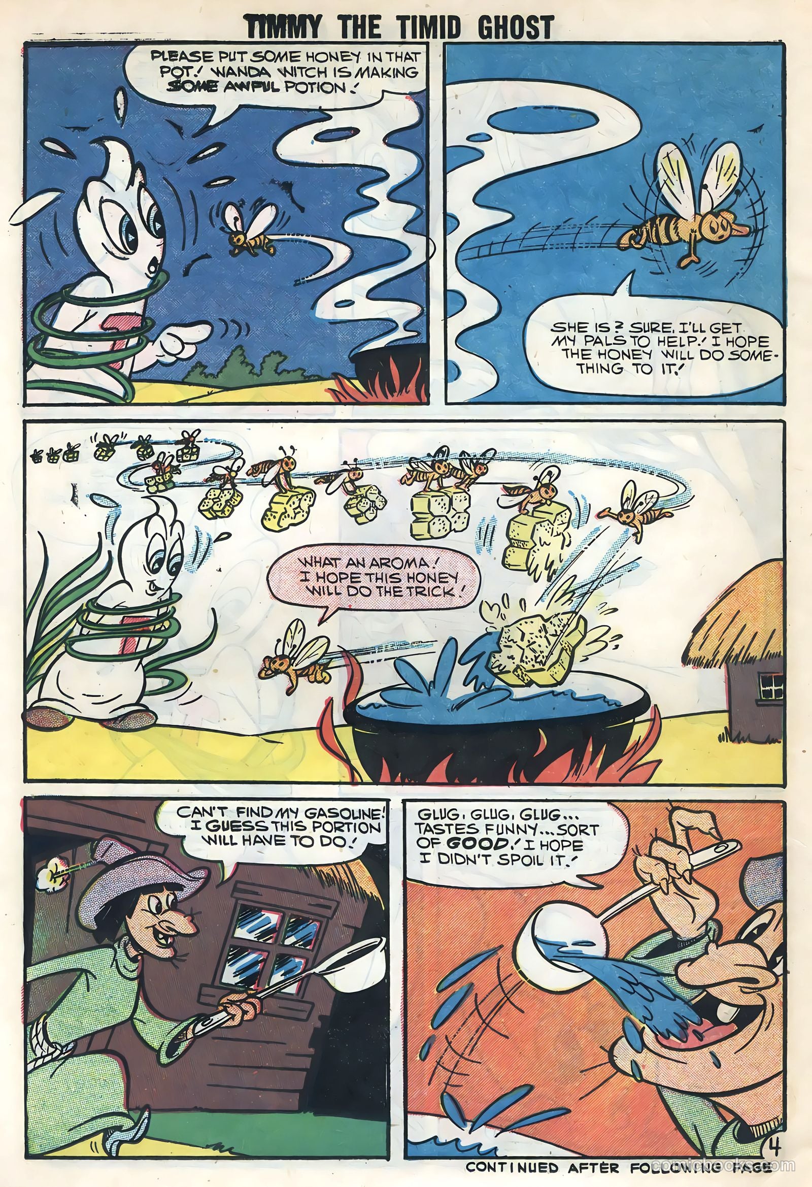 Timmy the Timid Ghost #15 (1959) — page 14 of 36
