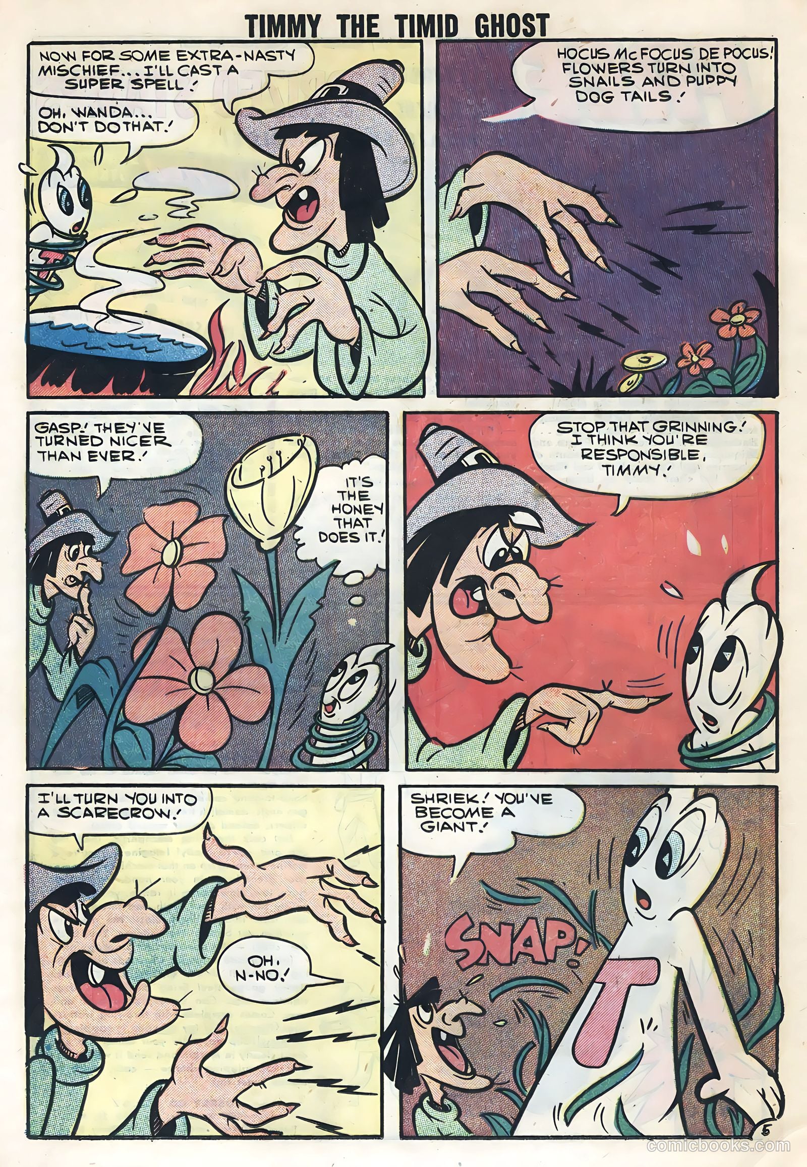 Timmy the Timid Ghost #15 (1959) — page 16 of 36