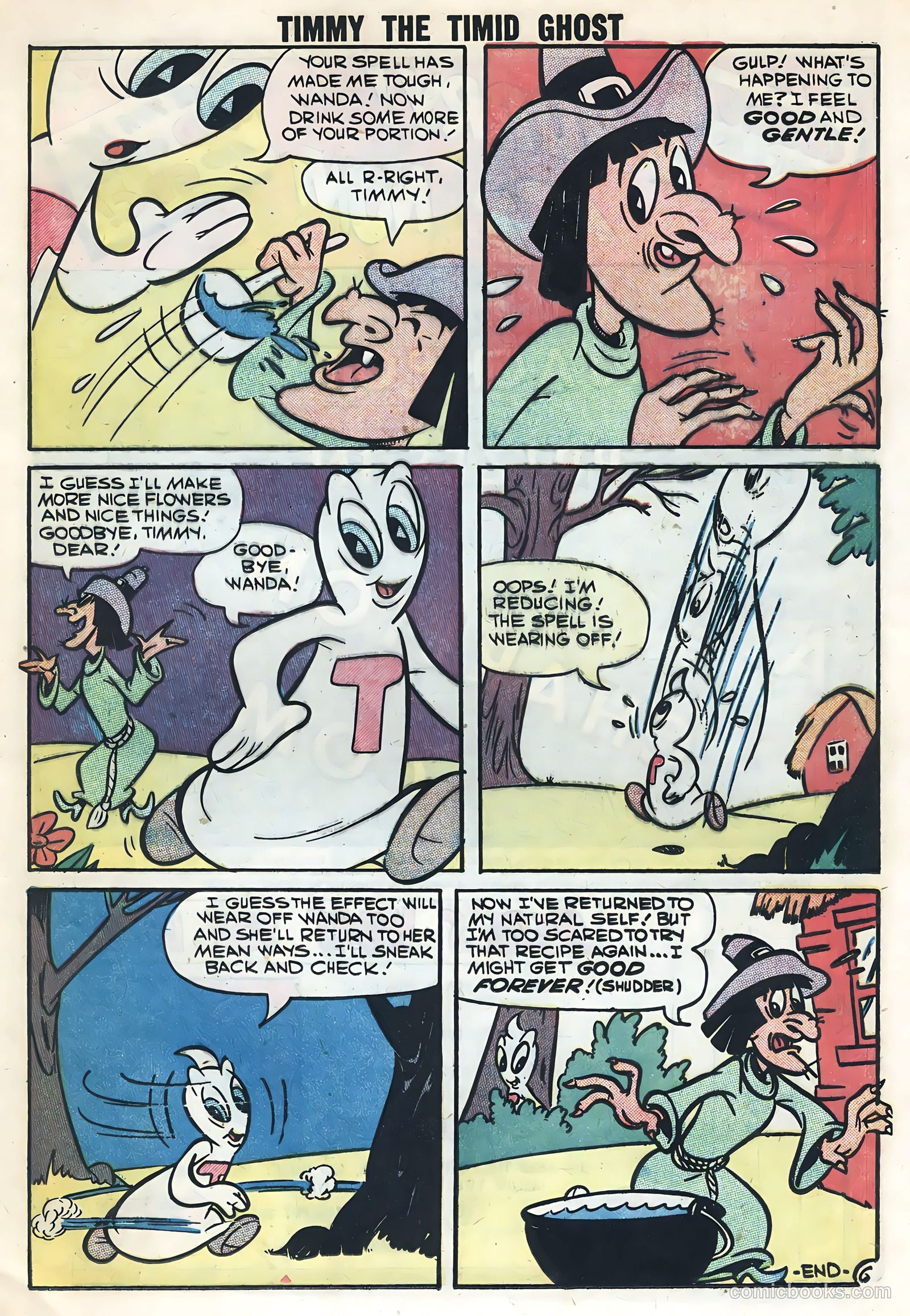 Timmy the Timid Ghost #15 (1959) — page 17 of 36