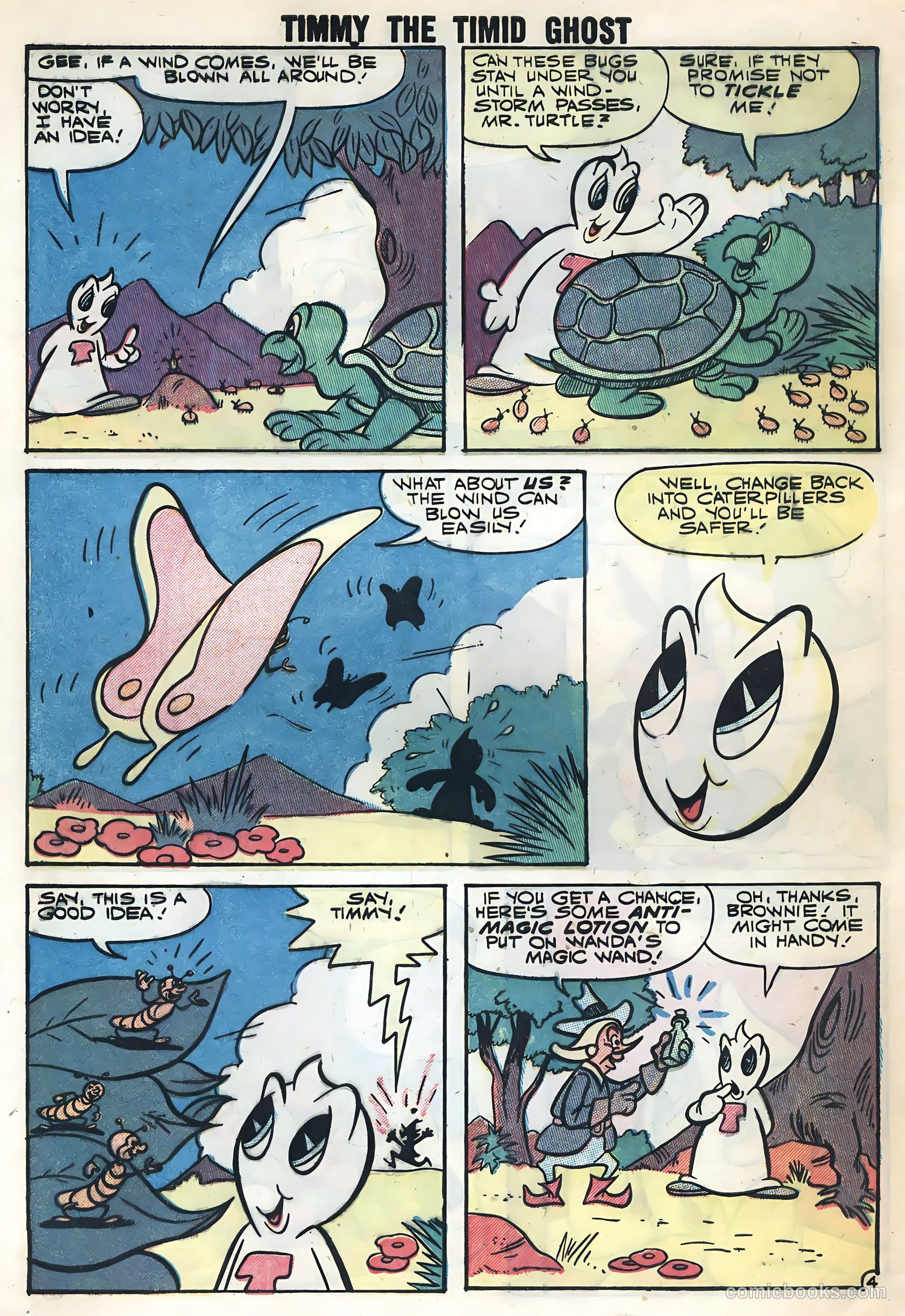 Timmy the Timid Ghost #15 (1959) — page 28 of 36