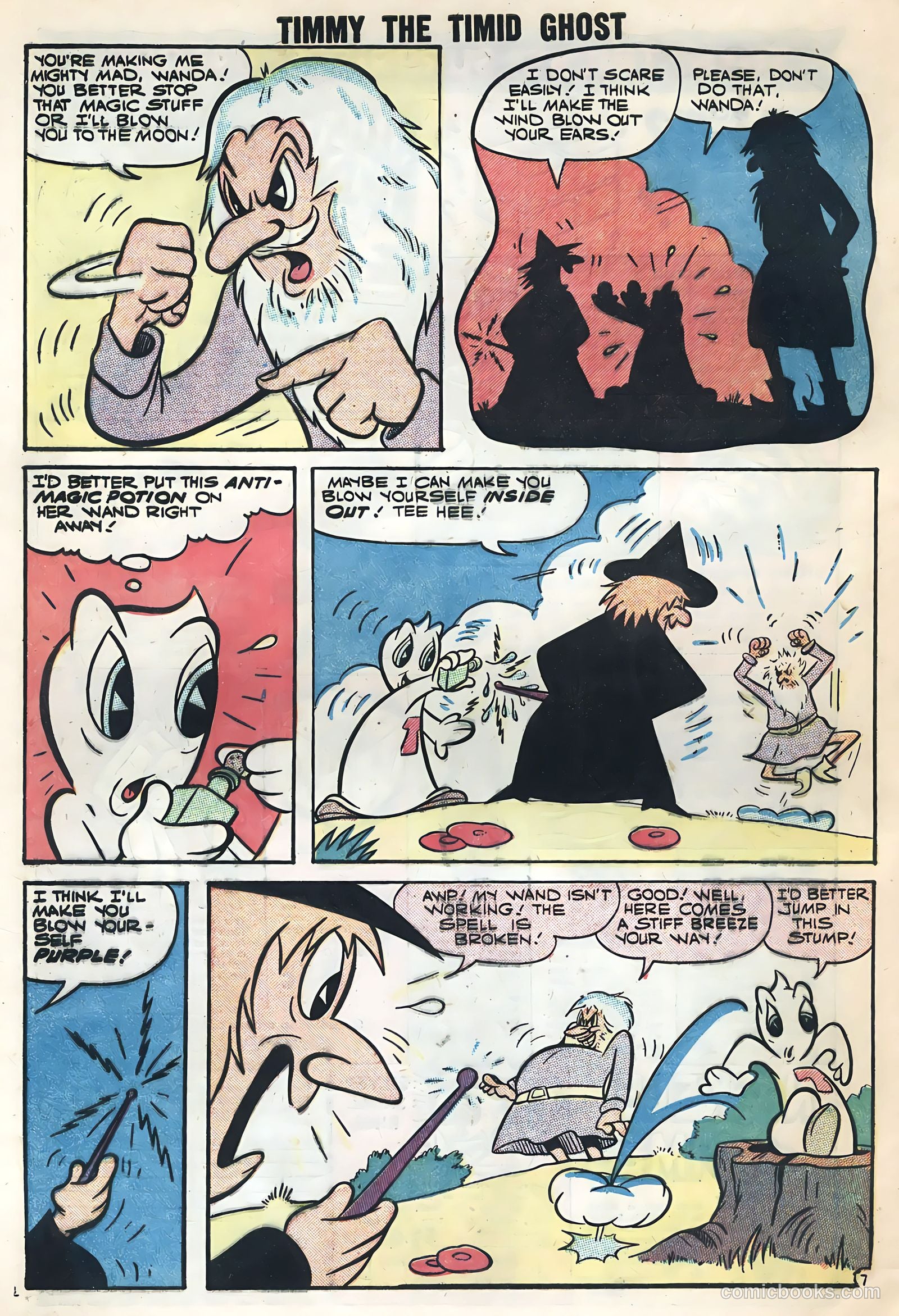 Timmy the Timid Ghost #15 (1959) — page 32 of 36