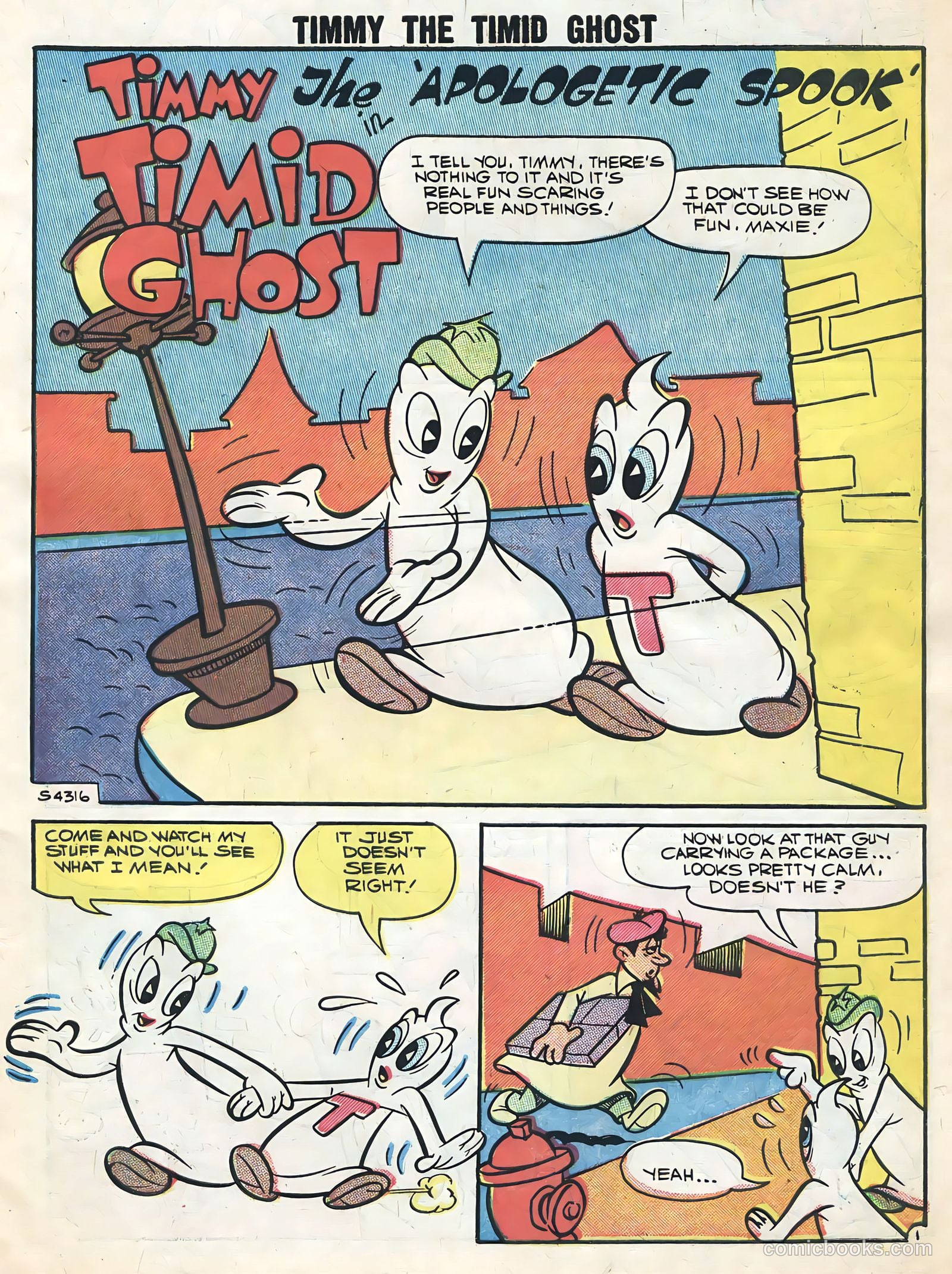 Timmy the Timid Ghost #16 (1959) — page 3 of 36