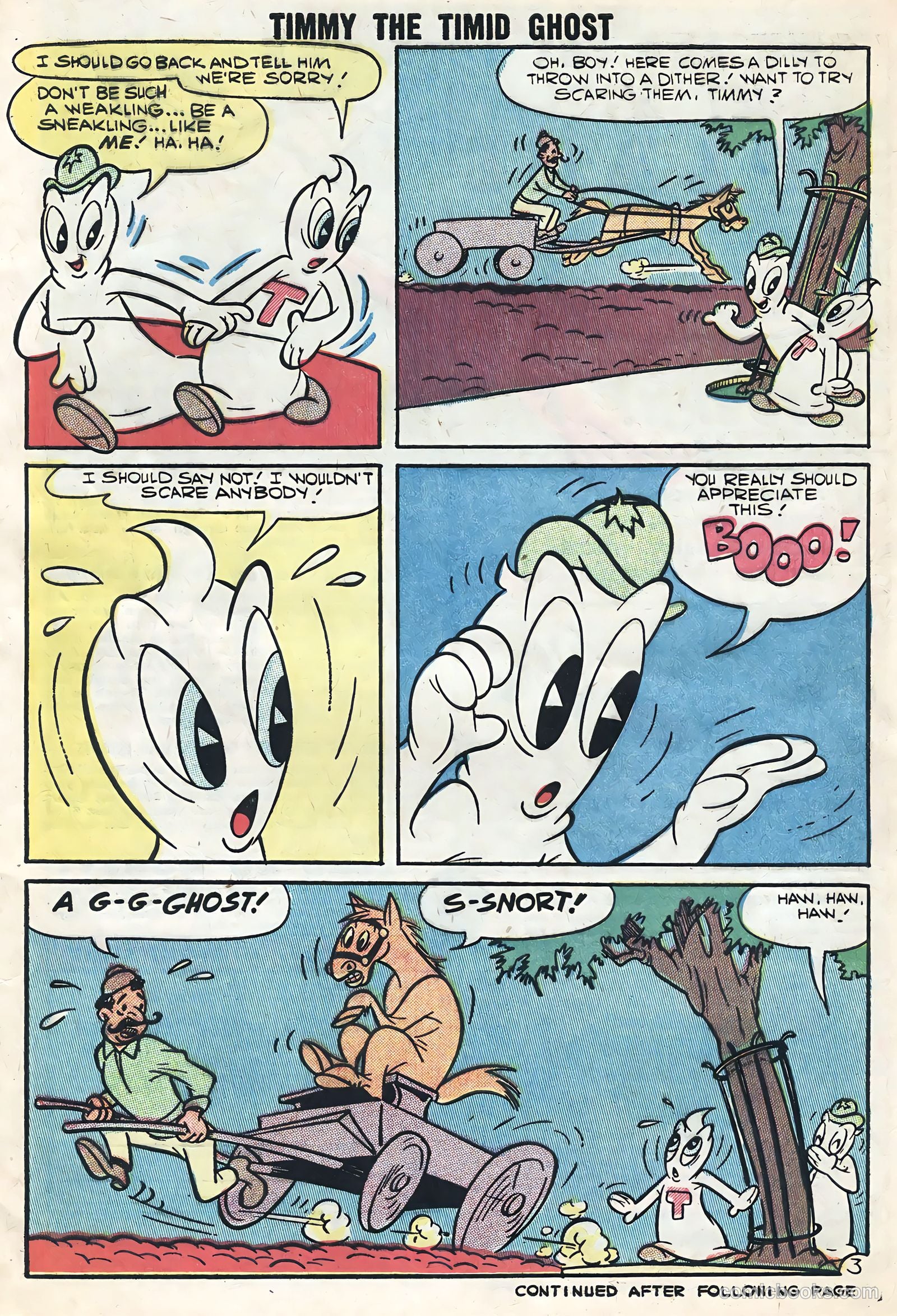 Timmy the Timid Ghost #16 (1959) — page 5 of 36
