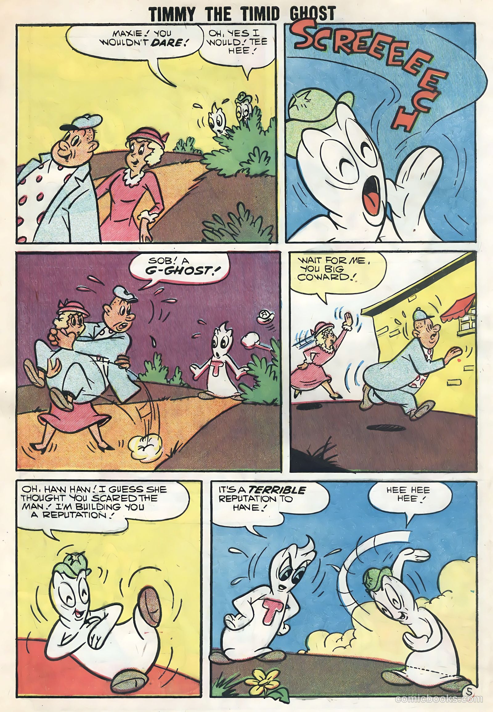 Timmy the Timid Ghost #16 (1959) — page 8 of 36