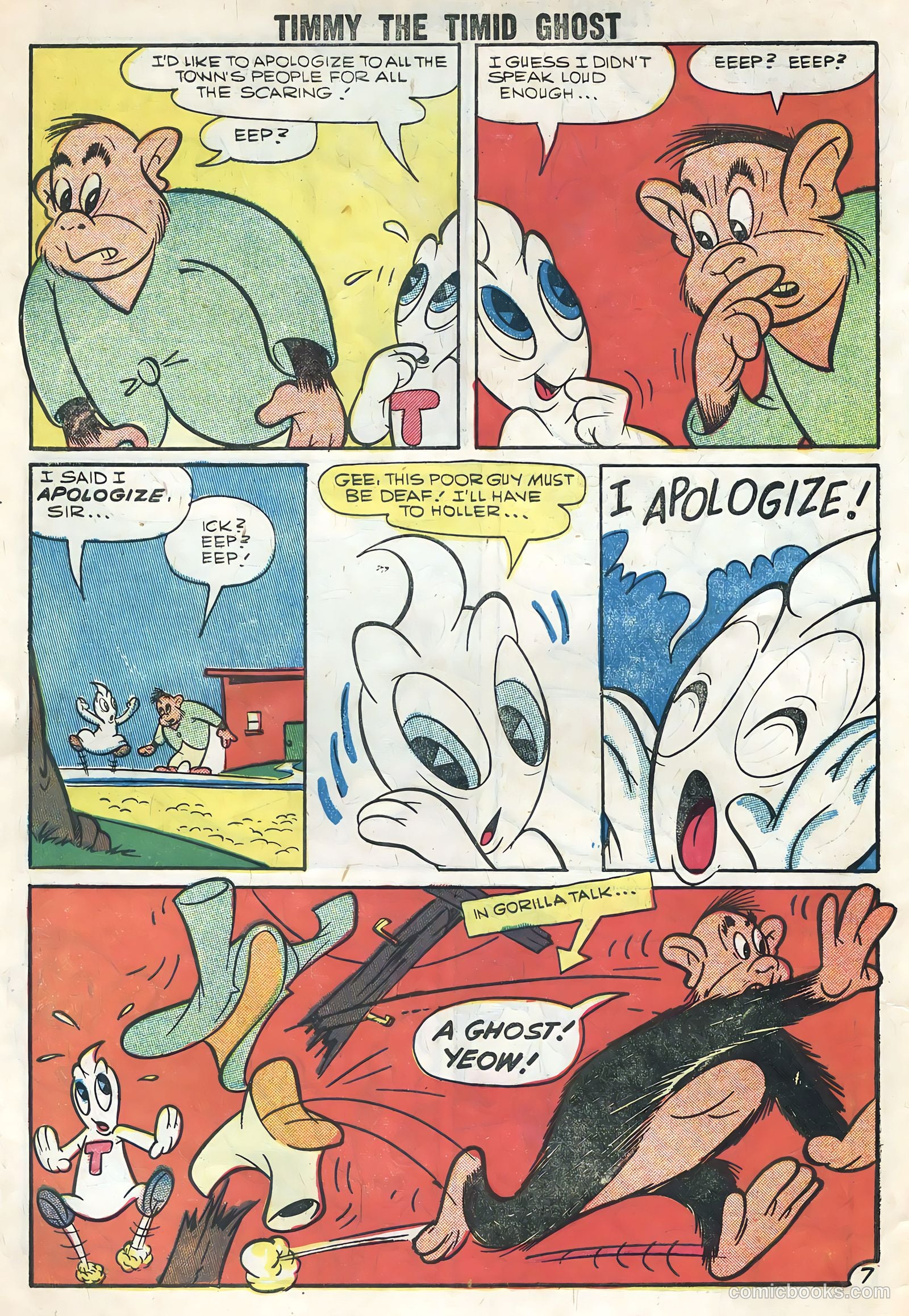 Timmy the Timid Ghost #16 (1959) — page 10 of 36