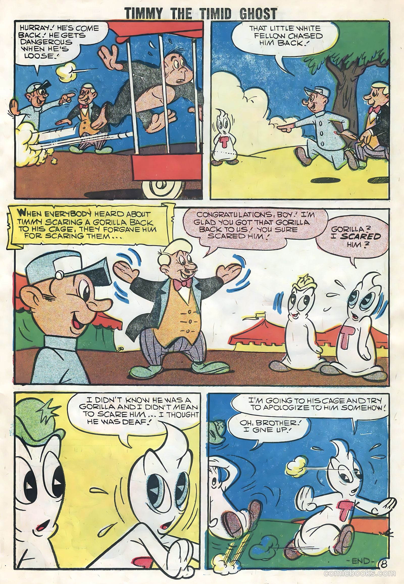 Timmy the Timid Ghost #16 (1959) — page 11 of 36