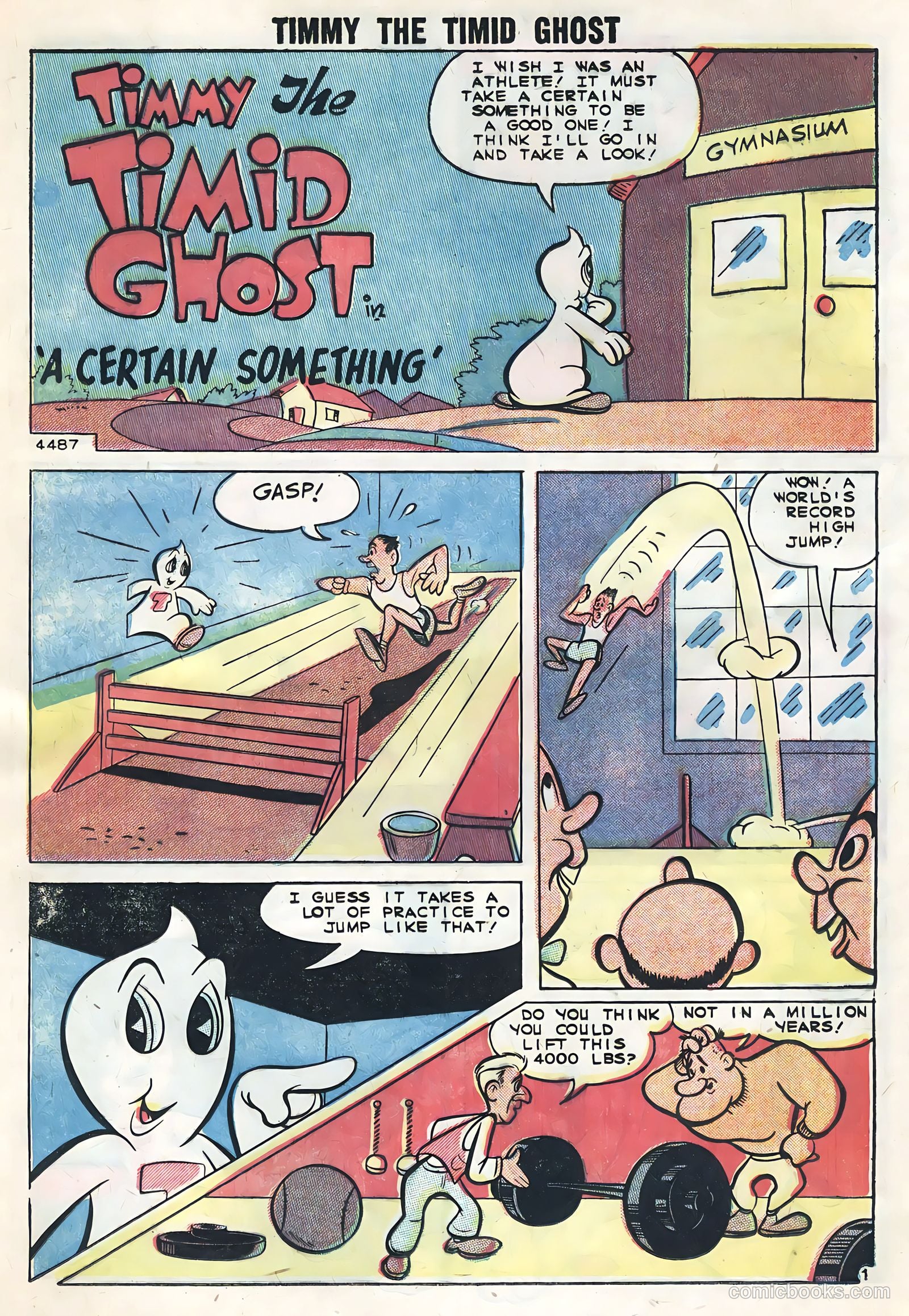 Timmy the Timid Ghost #16 (1959) — page 12 of 36