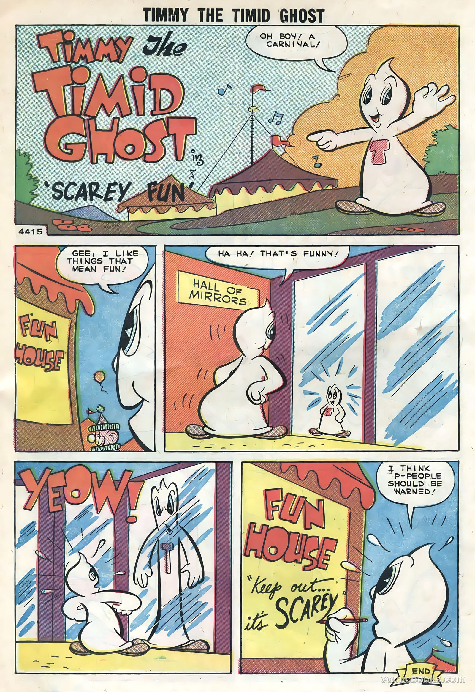 Timmy the Timid Ghost #16 (1959) — page 14 of 36