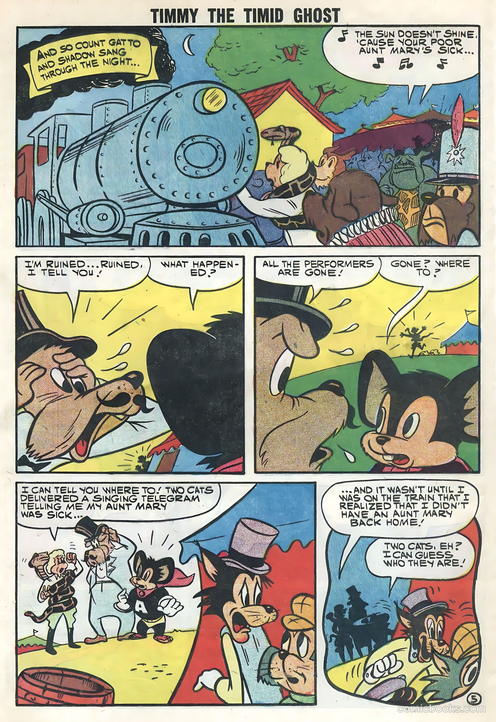 Timmy the Timid Ghost #16 (1959) — page 20 of 36