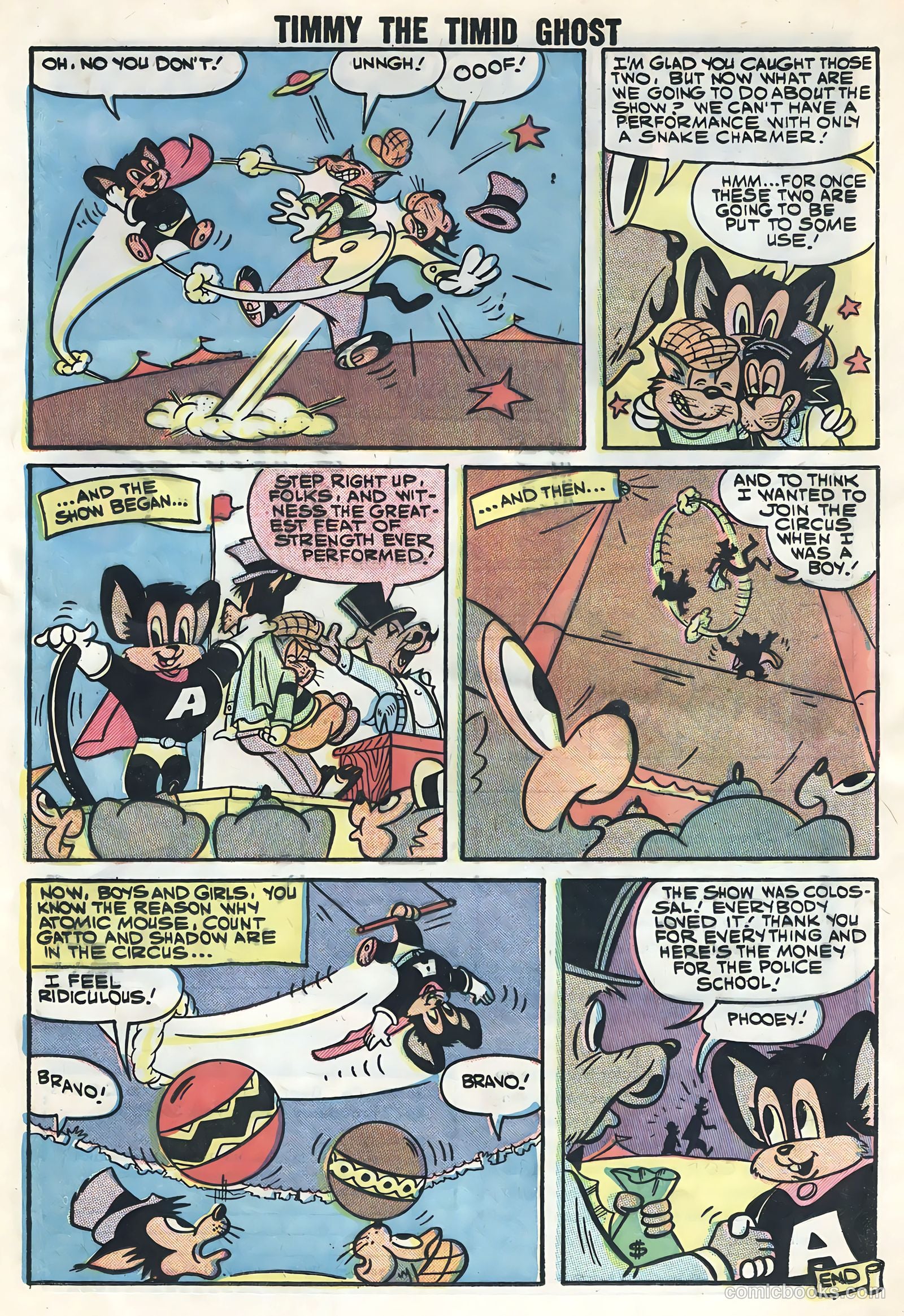 Timmy the Timid Ghost #16 (1959) — page 21 of 36