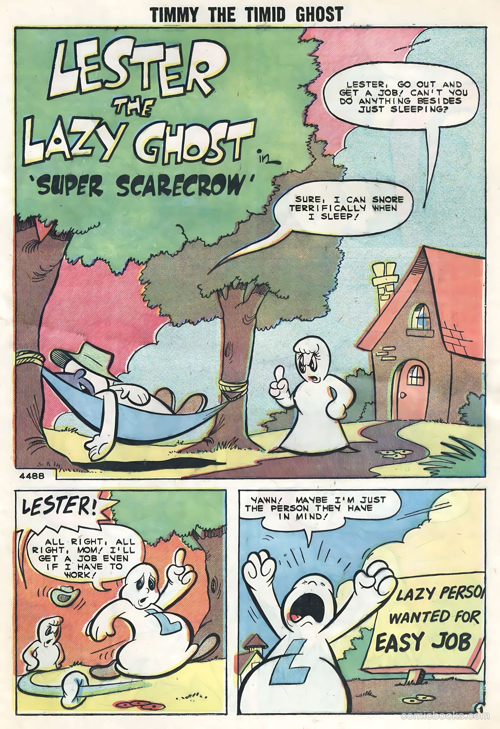 Timmy the Timid Ghost #16 (1959) — page 25 of 36