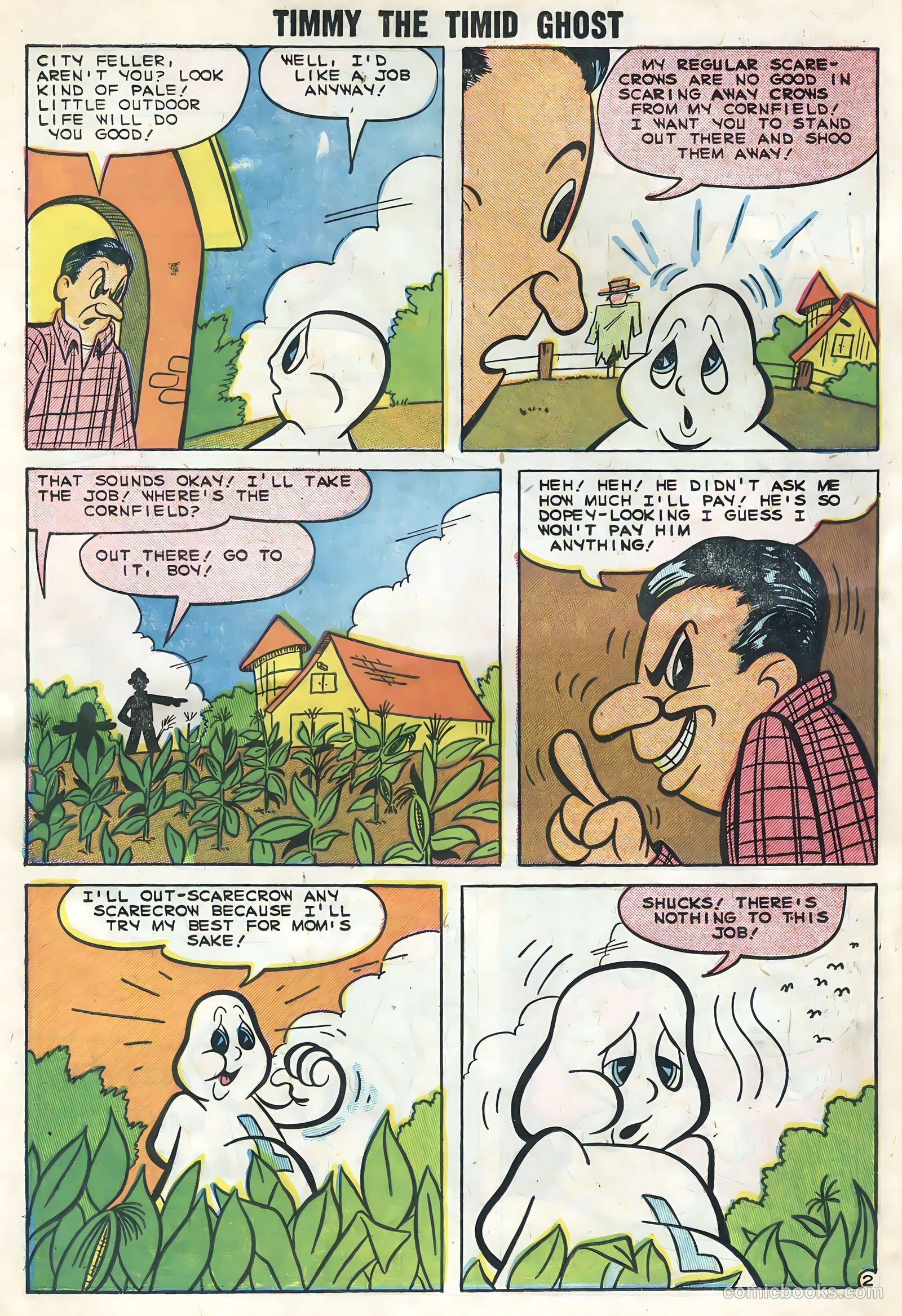 Timmy the Timid Ghost #16 (1959) — page 26 of 36