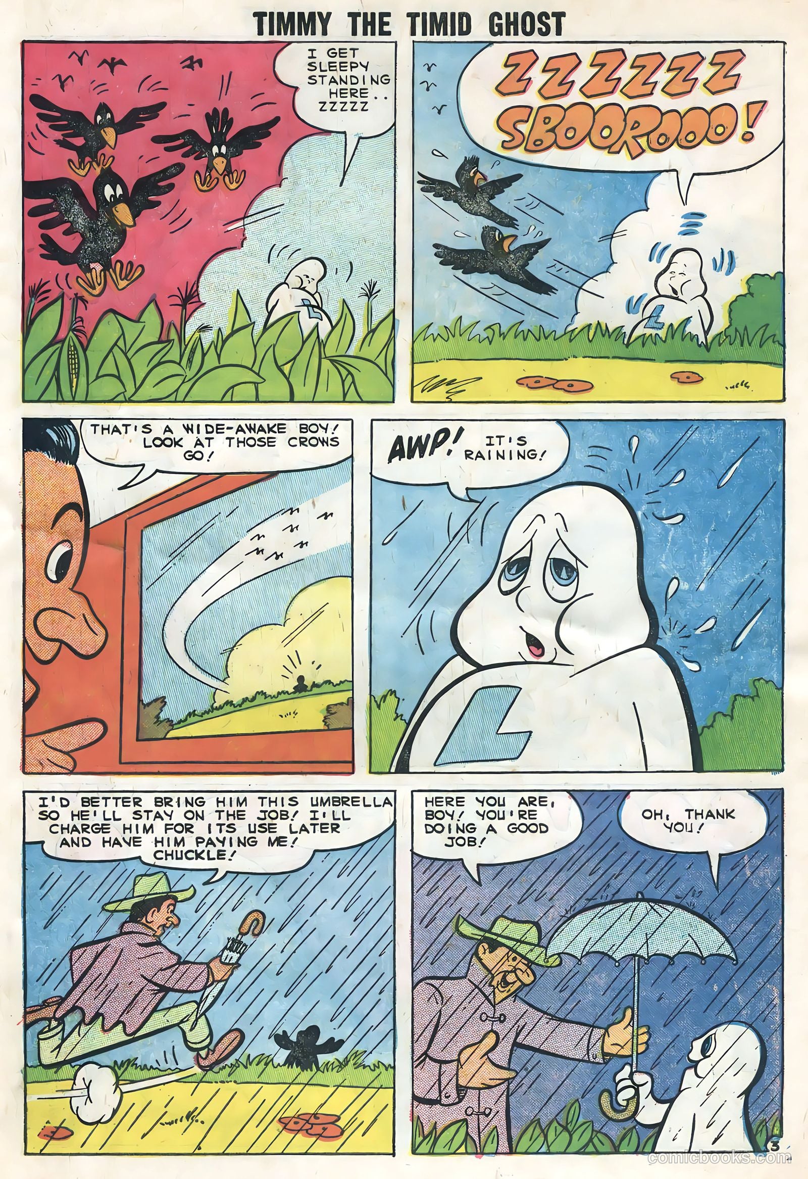 Timmy the Timid Ghost #16 (1959) — page 27 of 36