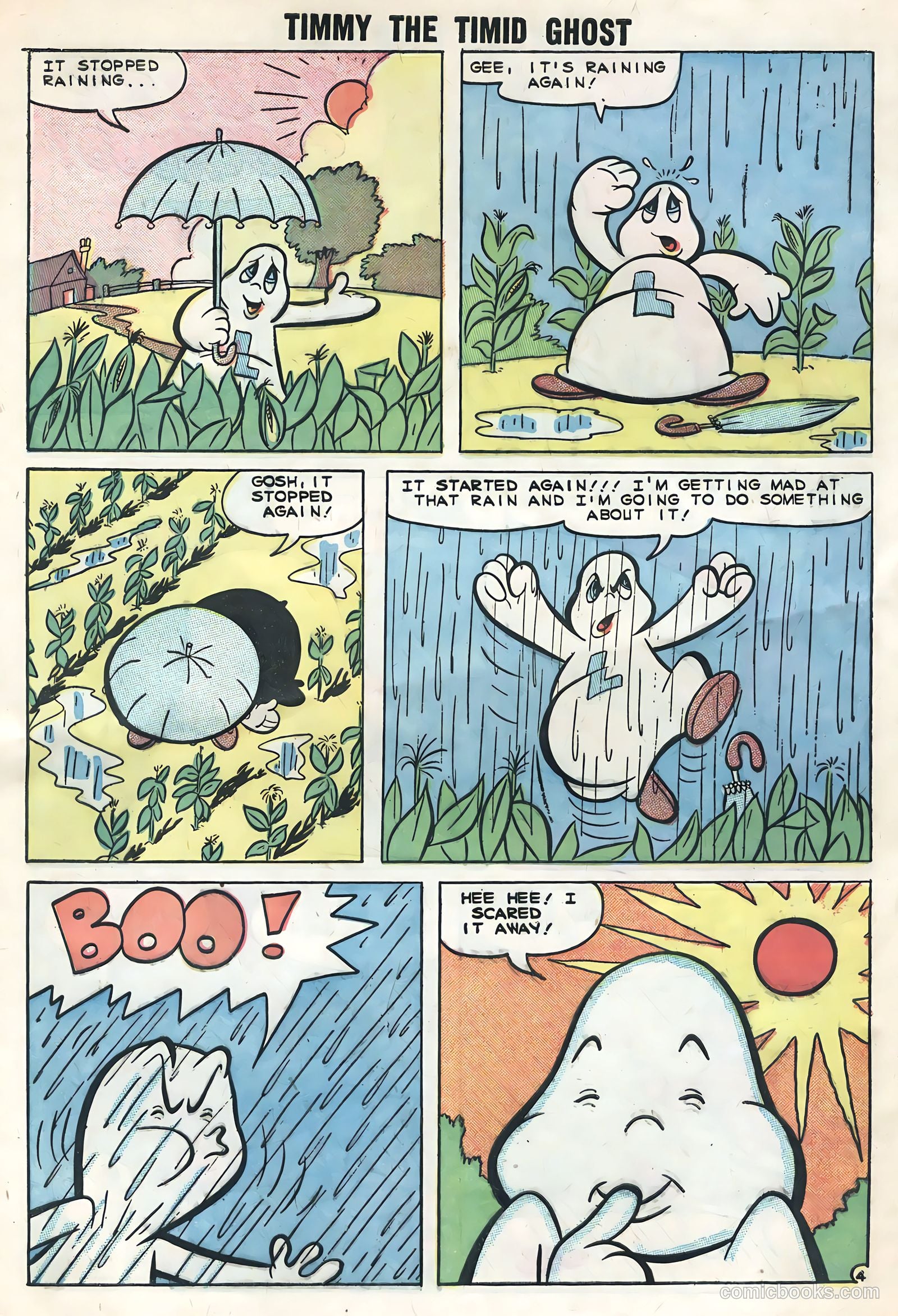 Timmy the Timid Ghost #16 (1959) — page 28 of 36