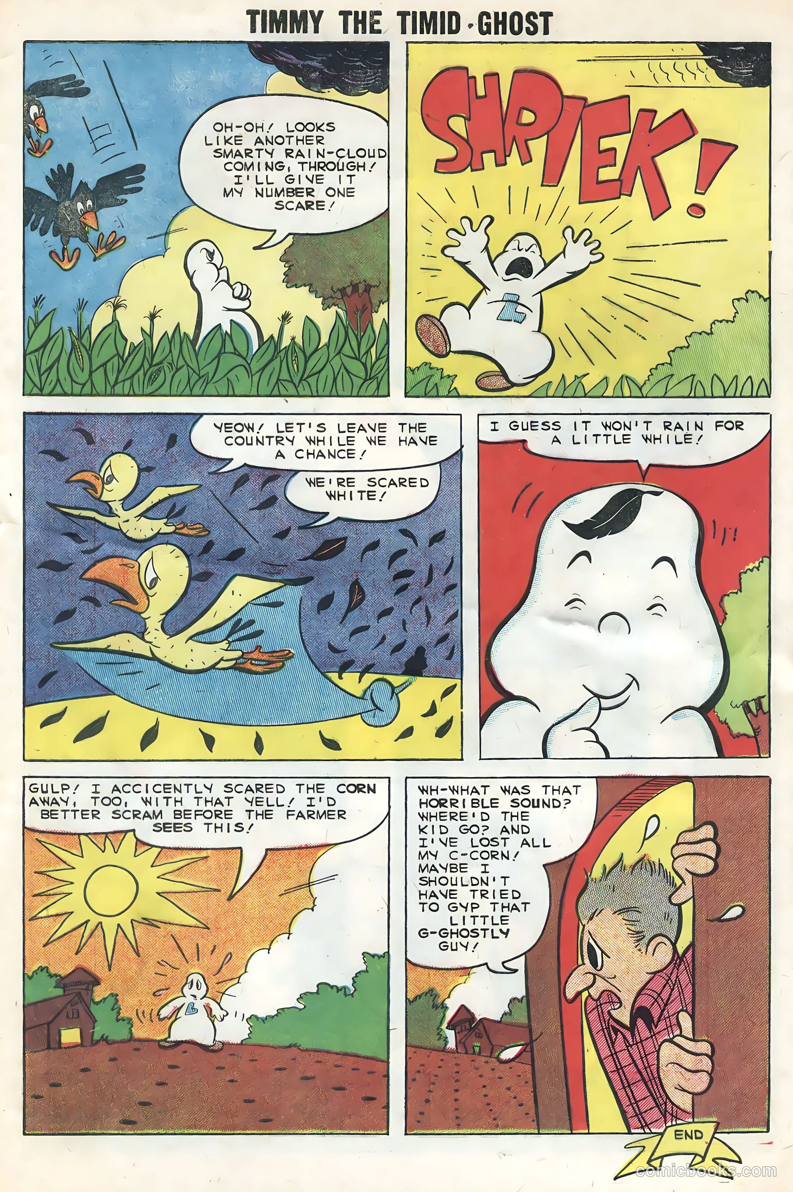 Timmy the Timid Ghost #16 (1959) — page 29 of 36