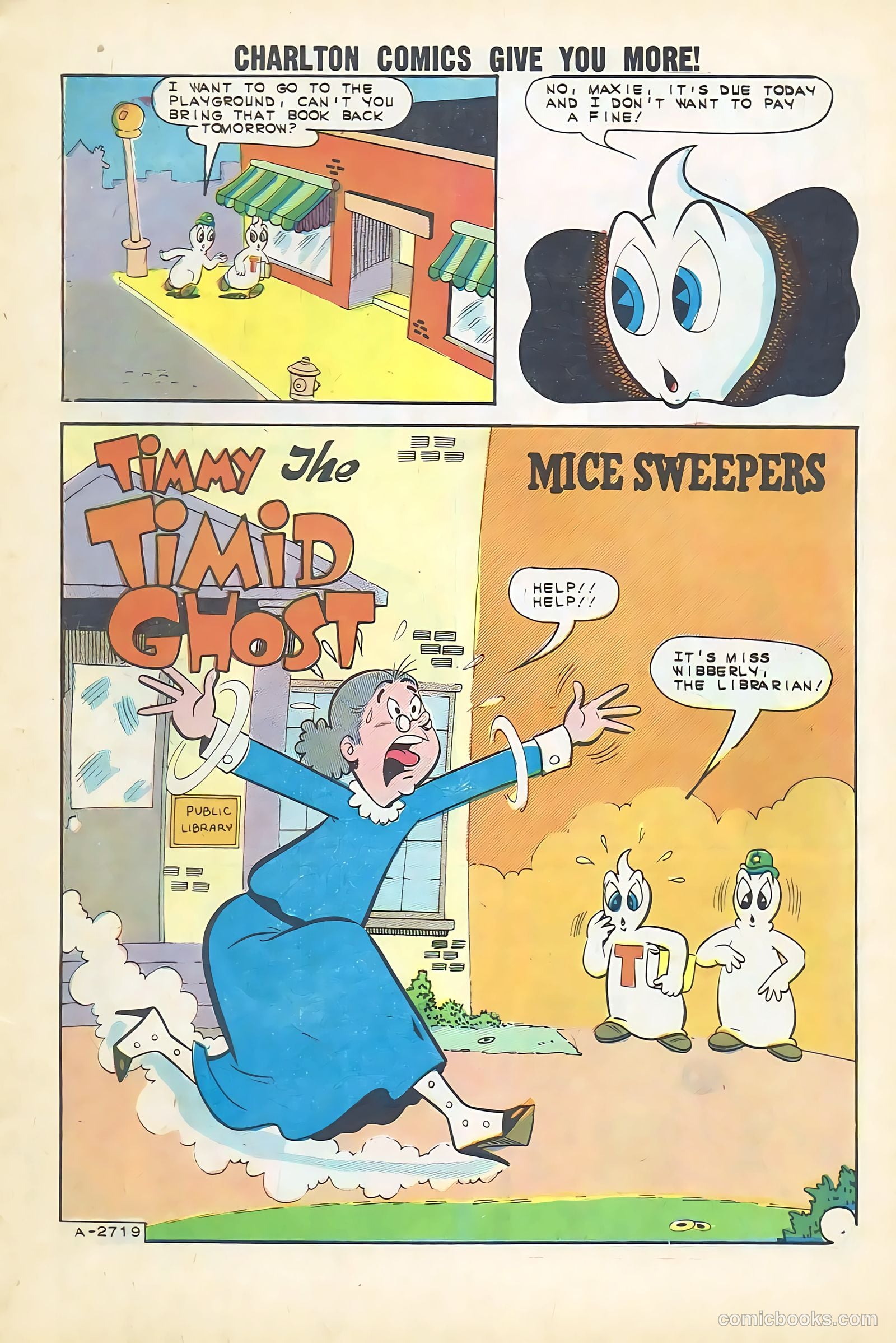 Timmy the Timid Ghost #17 (1959) — page 3 of 36