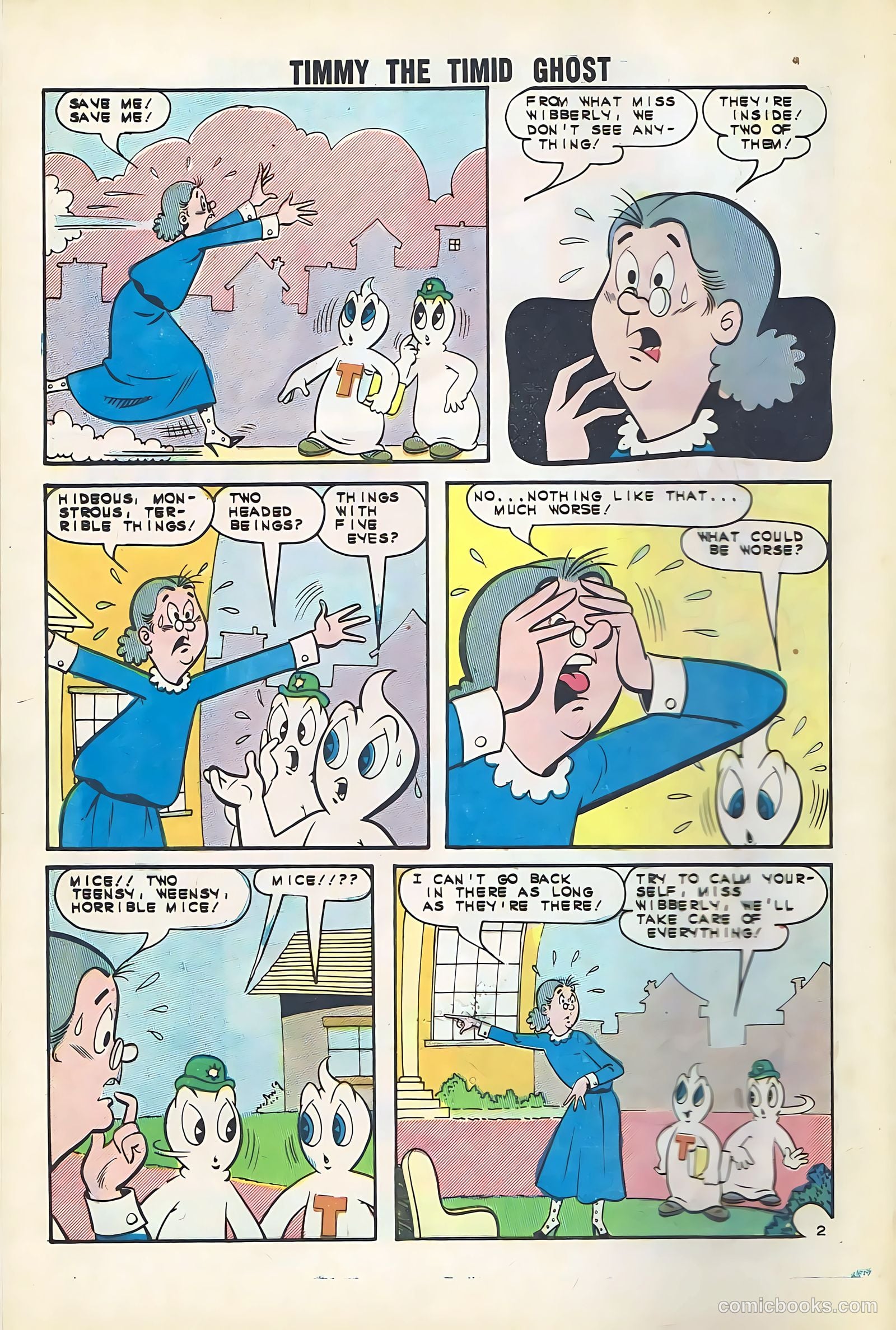 Timmy the Timid Ghost #17 (1959) — page 4 of 36