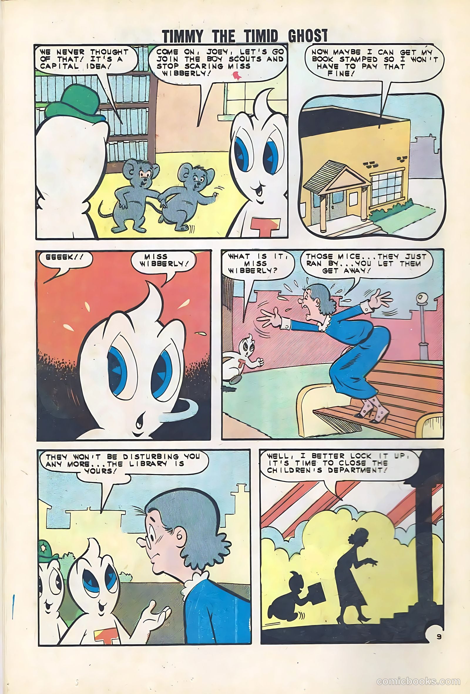 Timmy the Timid Ghost #17 (1959) — page 12 of 36