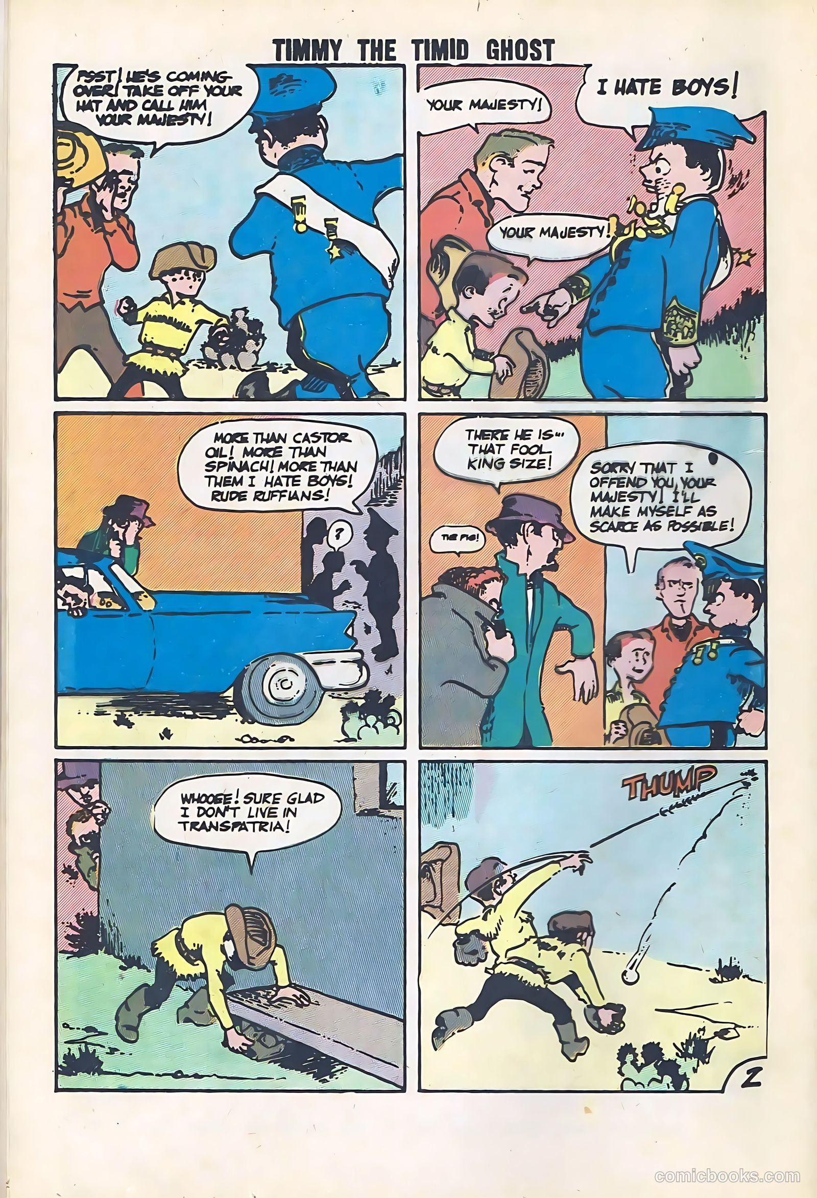 Timmy the Timid Ghost #17 (1959) — page 16 of 36