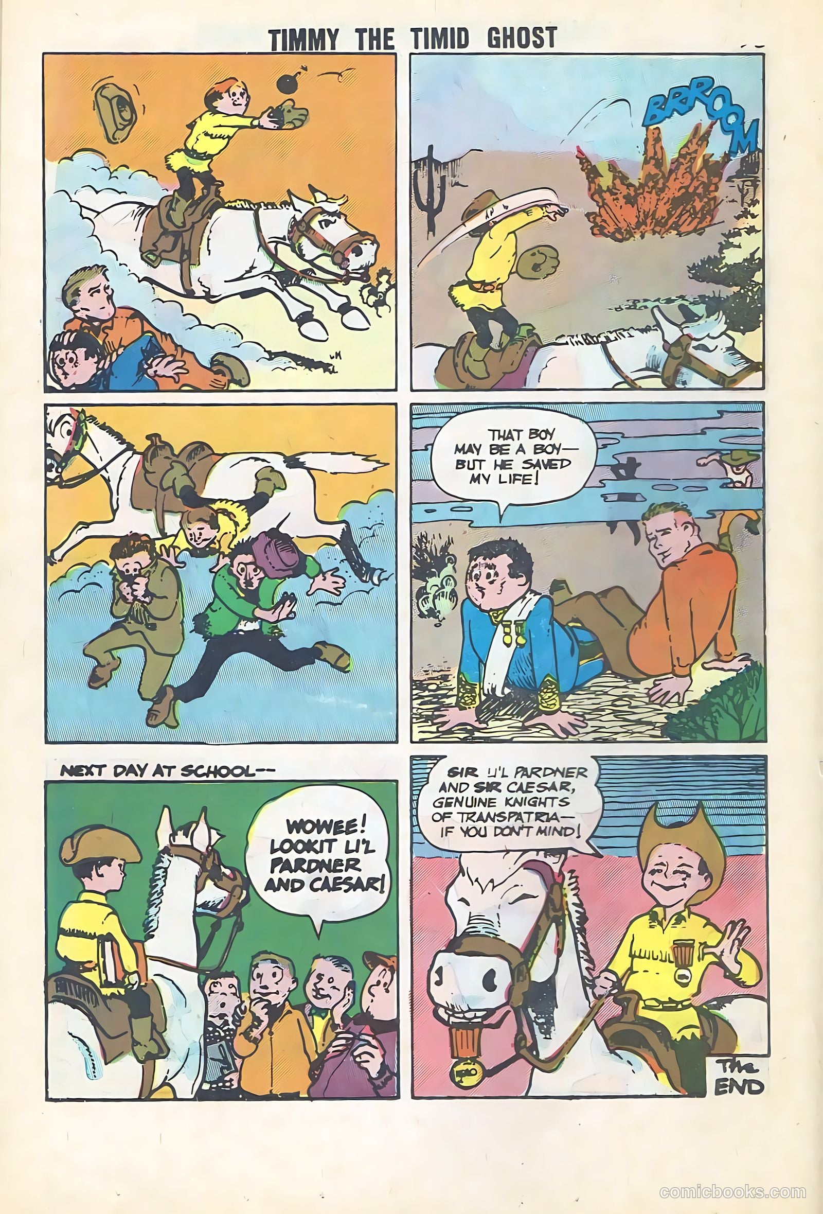 Timmy the Timid Ghost #17 (1959) — page 18 of 36