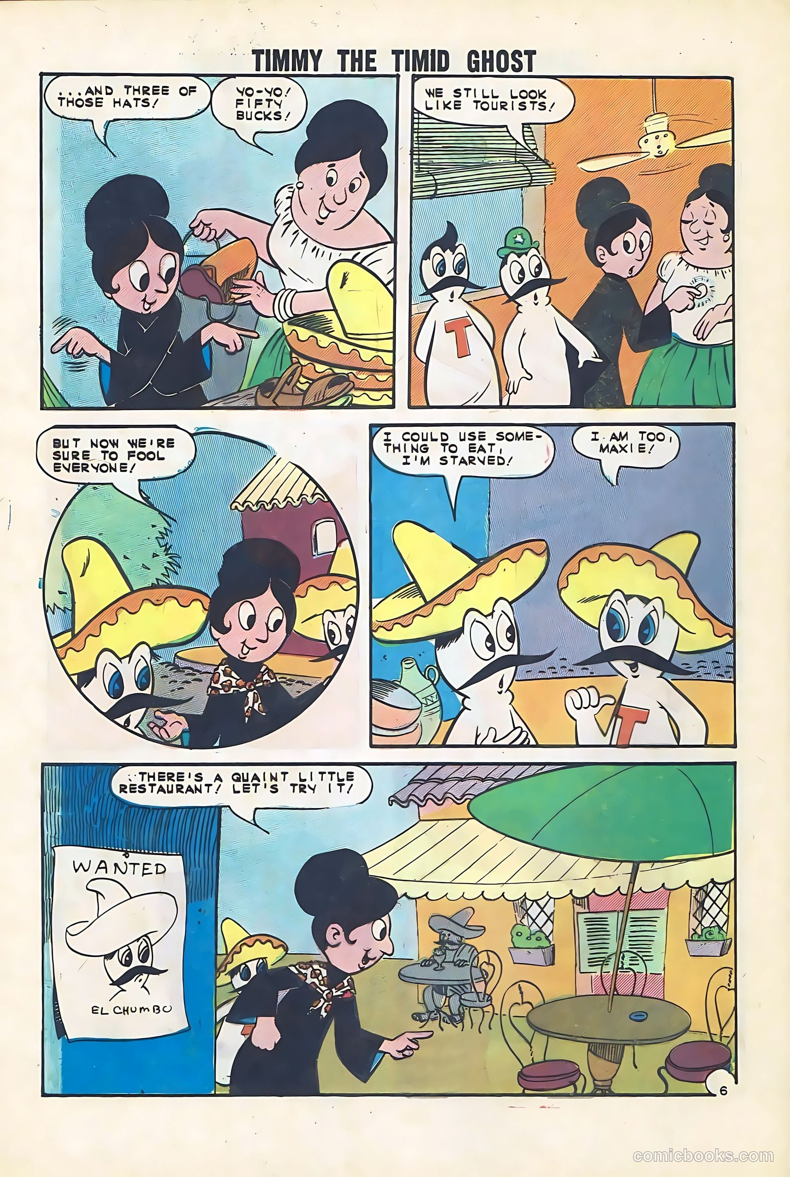 Timmy the Timid Ghost #17 (1959) — page 28 of 36