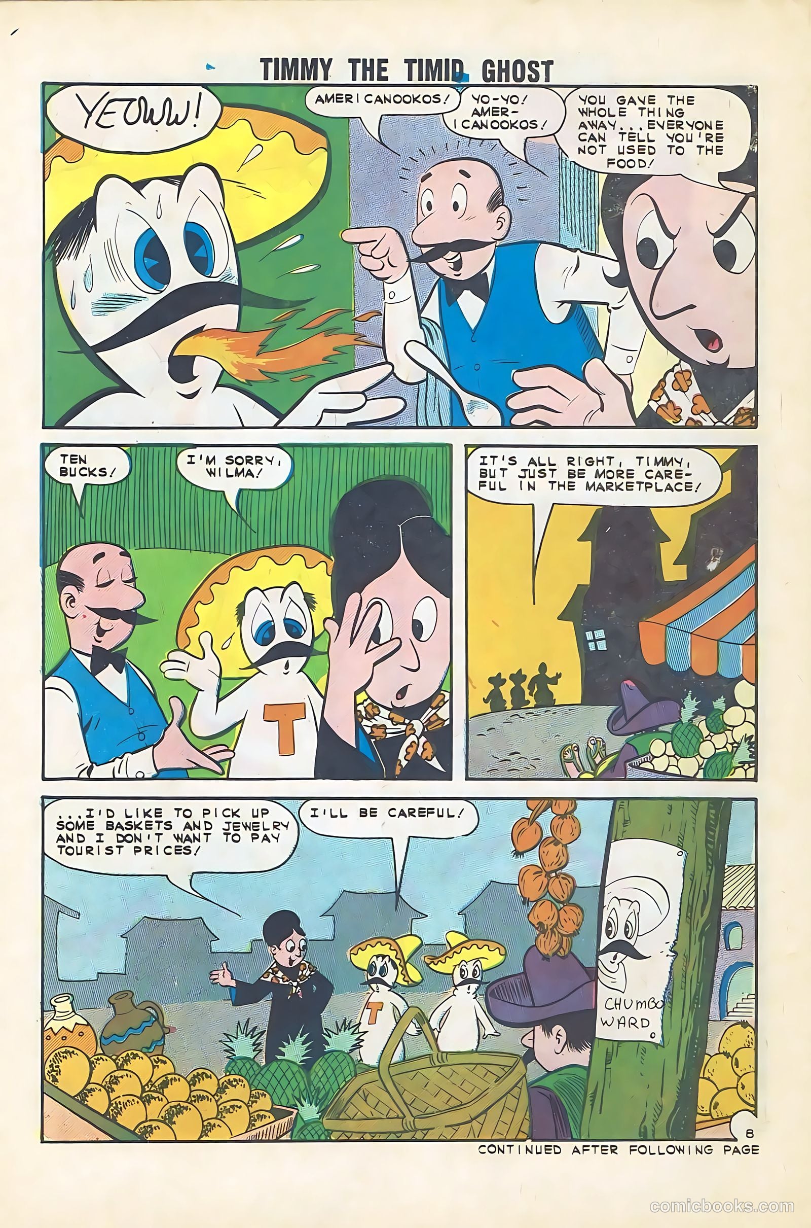 Timmy the Timid Ghost #17 (1959) — page 30 of 36
