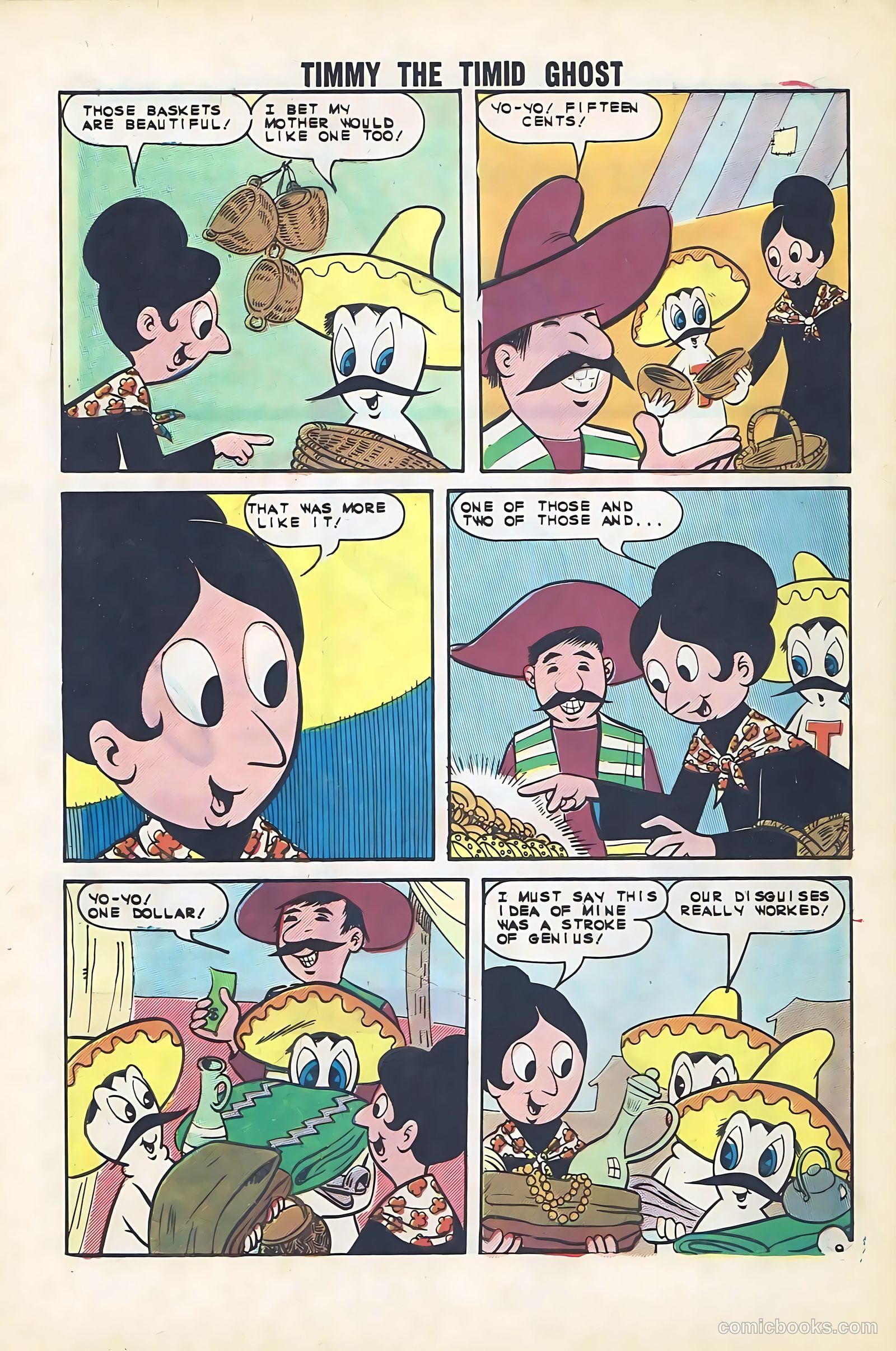 Timmy the Timid Ghost #17 (1959) — page 32 of 36