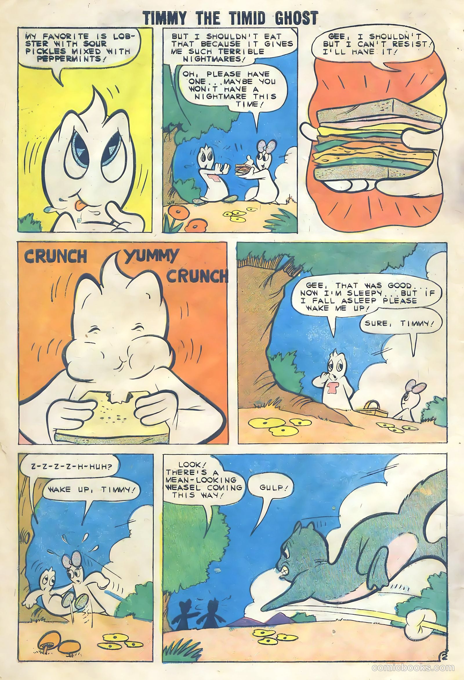 Timmy the Timid Ghost #18 (1959) — page 4 of 36