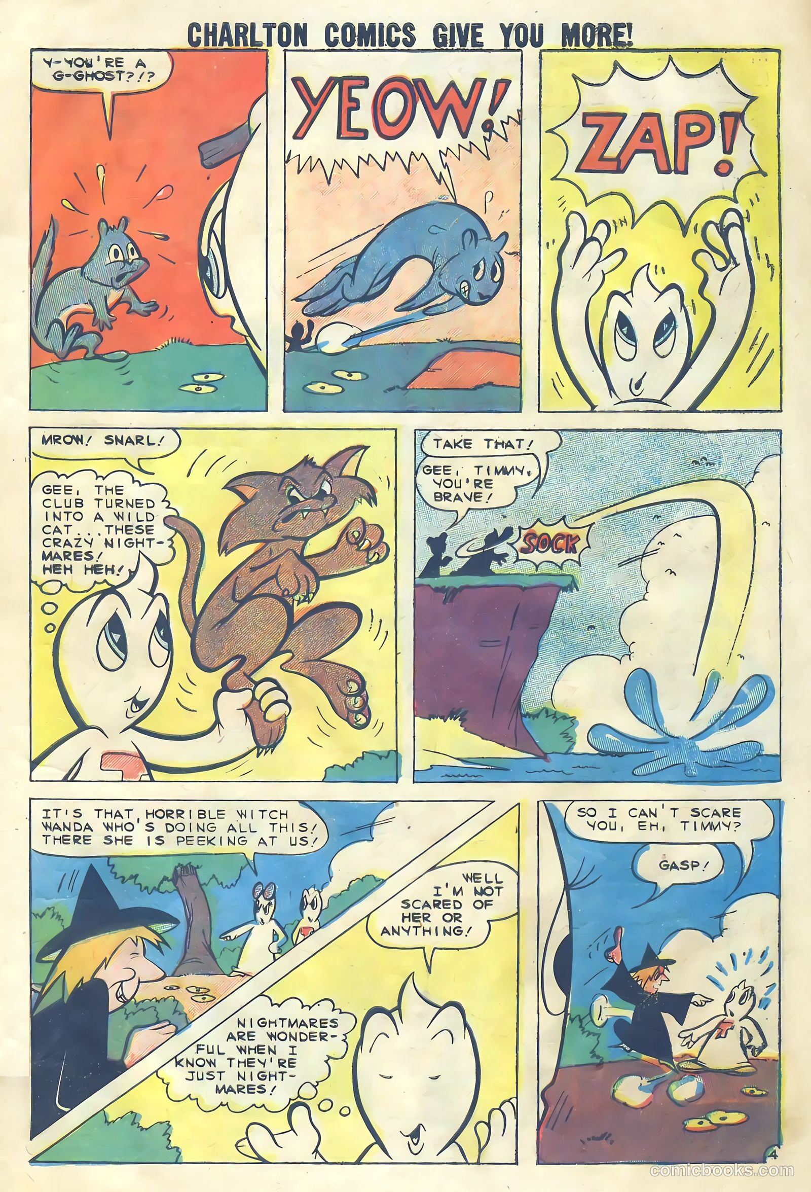Timmy the Timid Ghost #18 (1959) — page 7 of 36