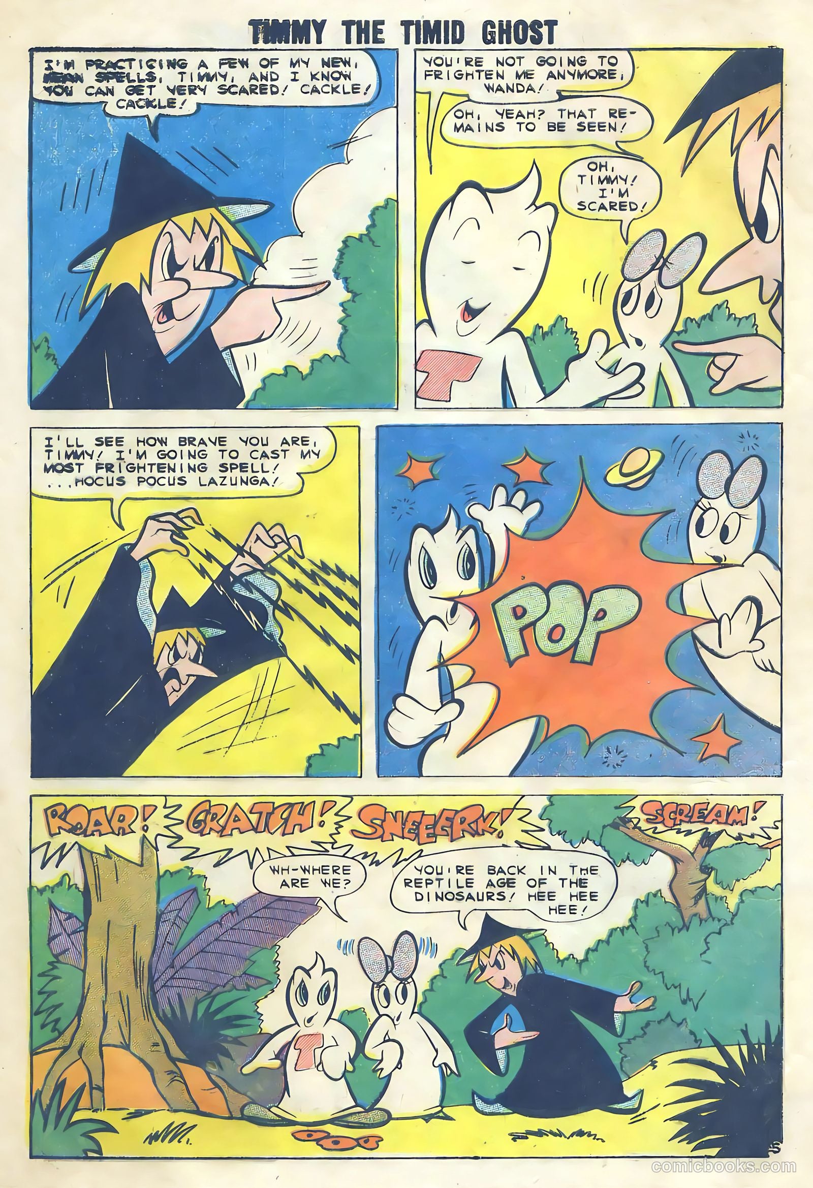 Timmy the Timid Ghost #18 (1959) — page 8 of 36