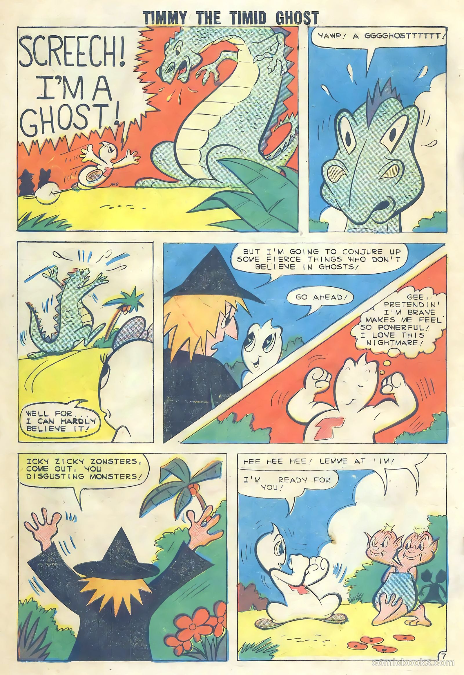 Timmy the Timid Ghost #18 (1959) — page 10 of 36