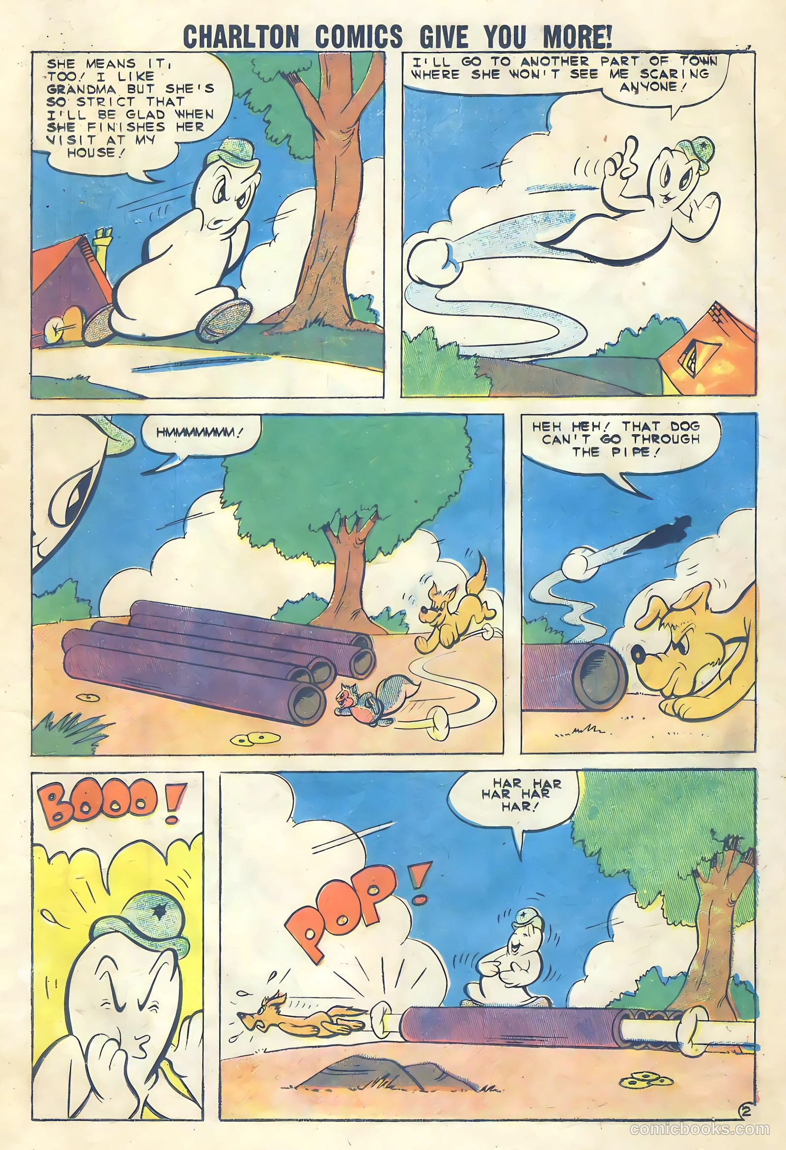 Timmy the Timid Ghost #18 (1959) — page 19 of 36