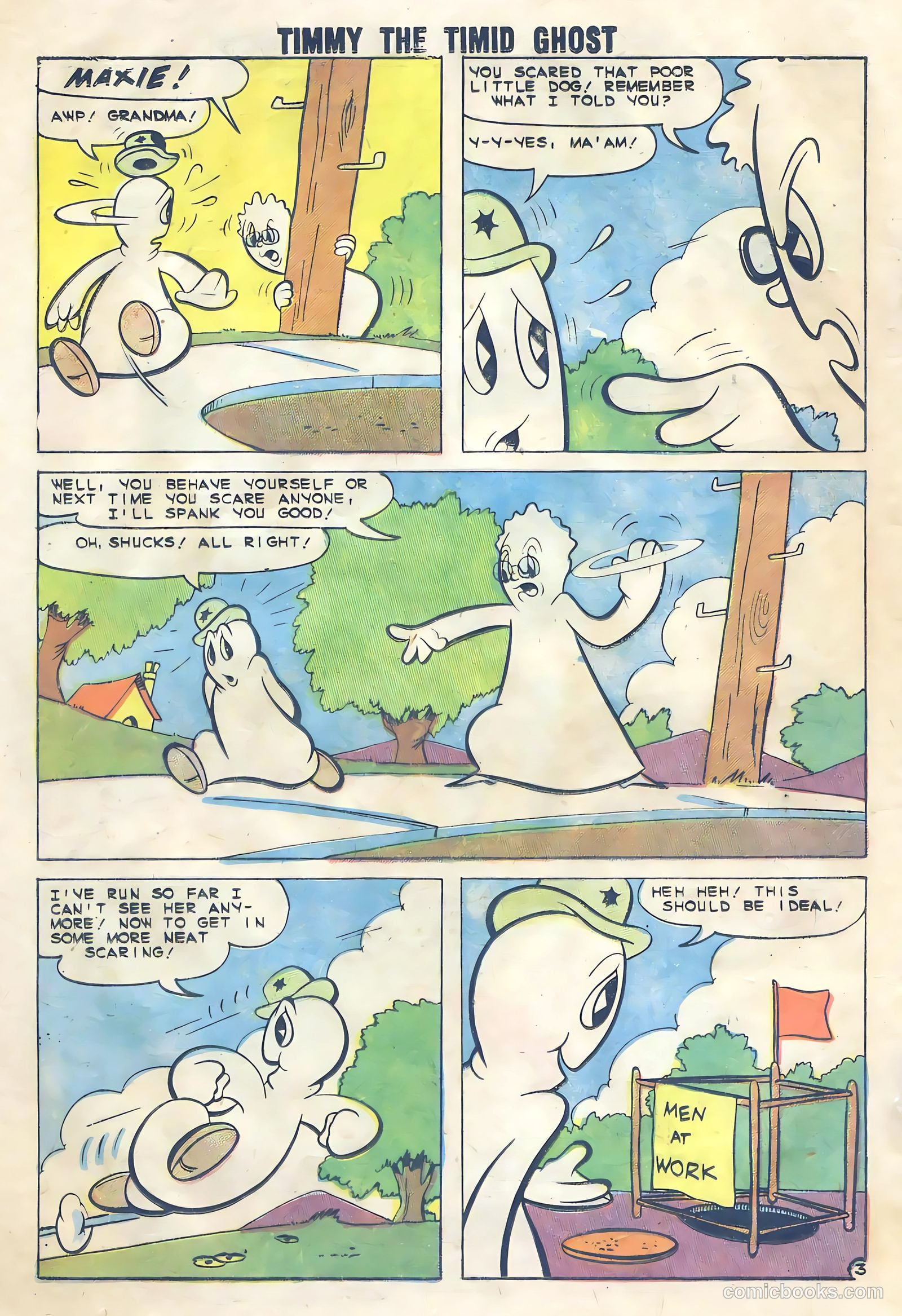 Timmy the Timid Ghost #18 (1959) — page 20 of 36