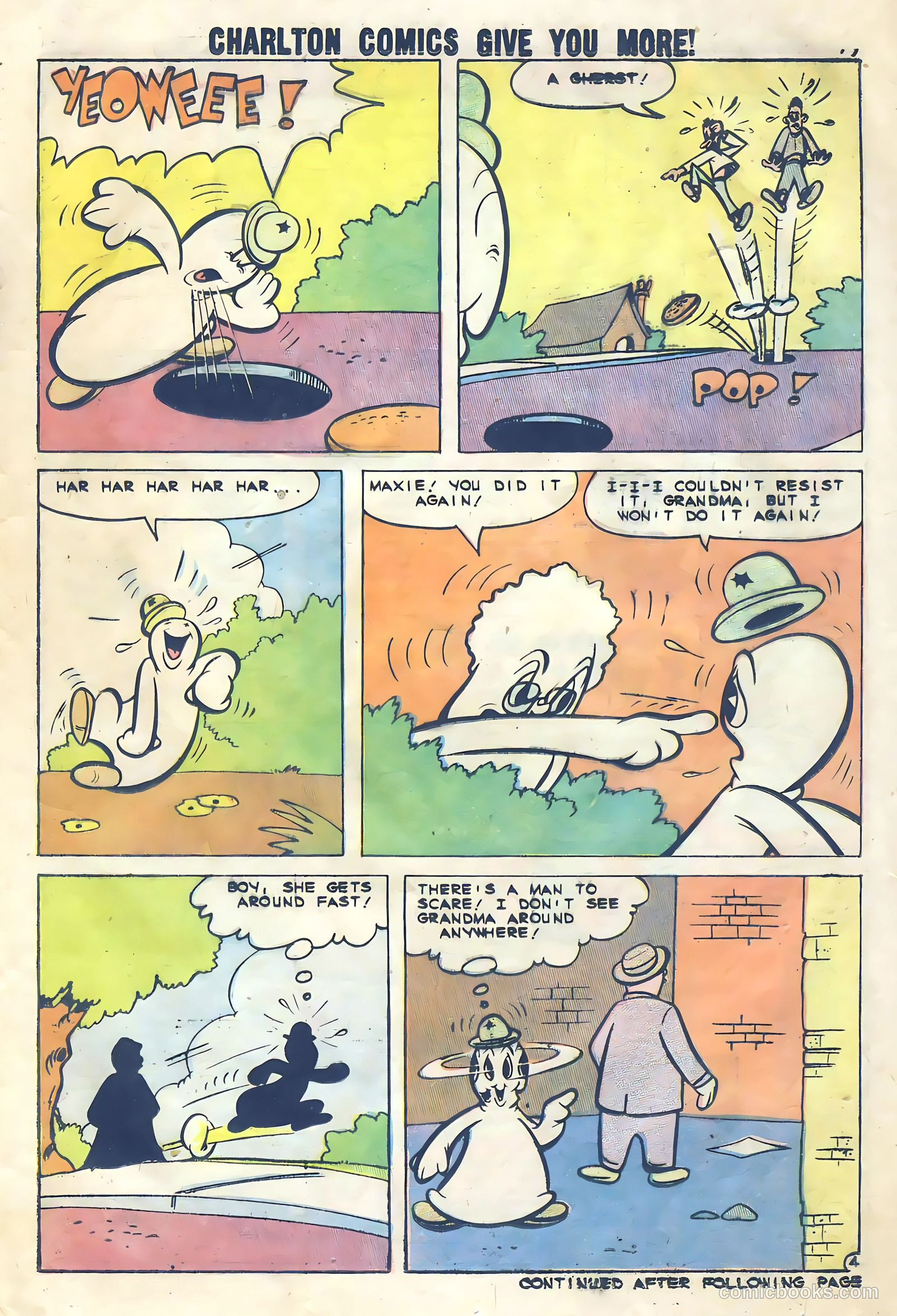 Timmy the Timid Ghost #18 (1959) — page 21 of 36
