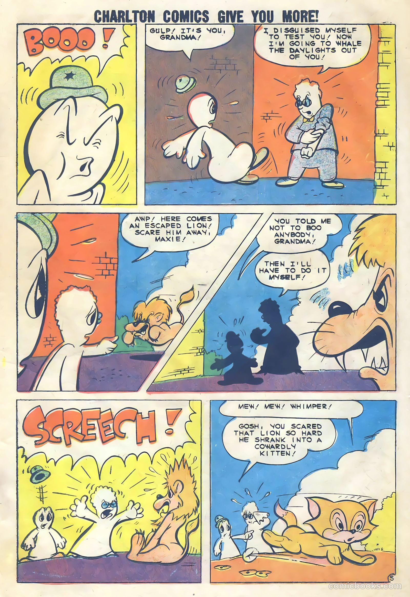 Timmy the Timid Ghost #18 (1959) — page 23 of 36